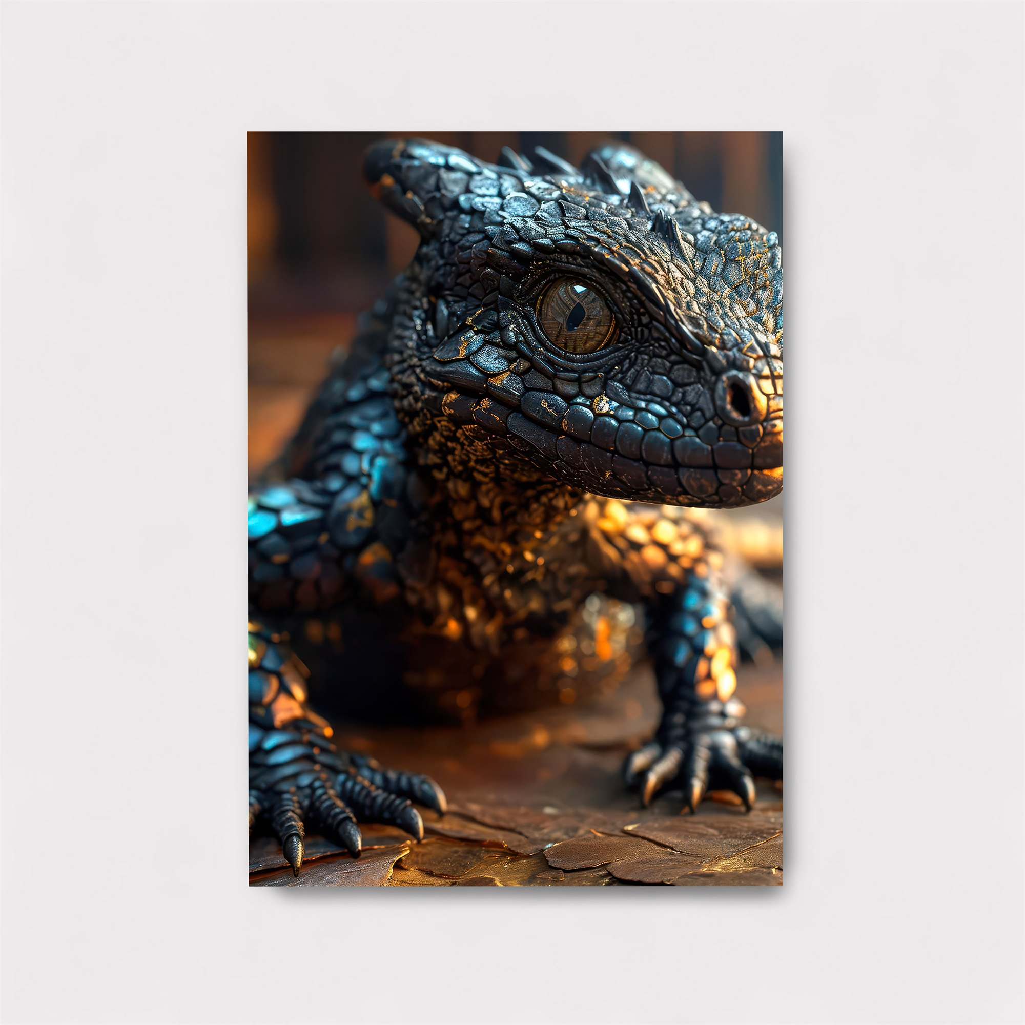 Dragon Playfulness Safe Wall Magnetic / M