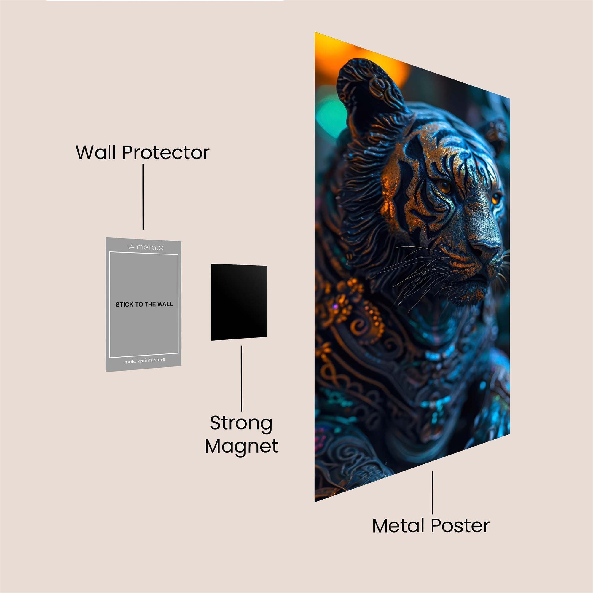 Enchanted Majesty Safe Wall Magnetic / M