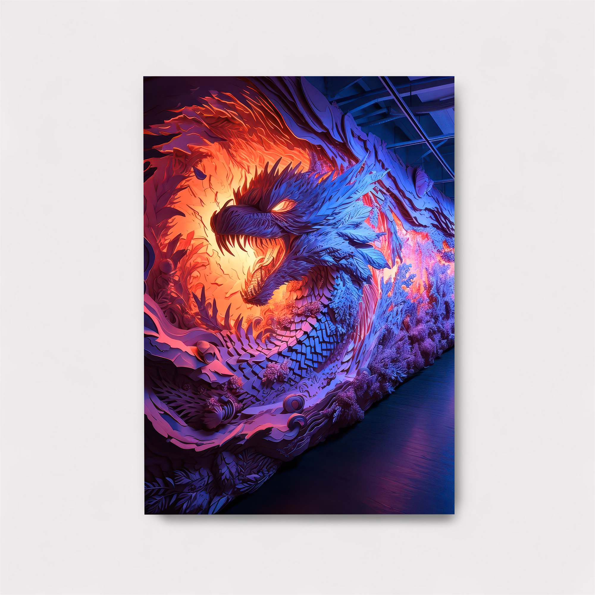 Dragon Blaze Safe Wall Magnetic / M