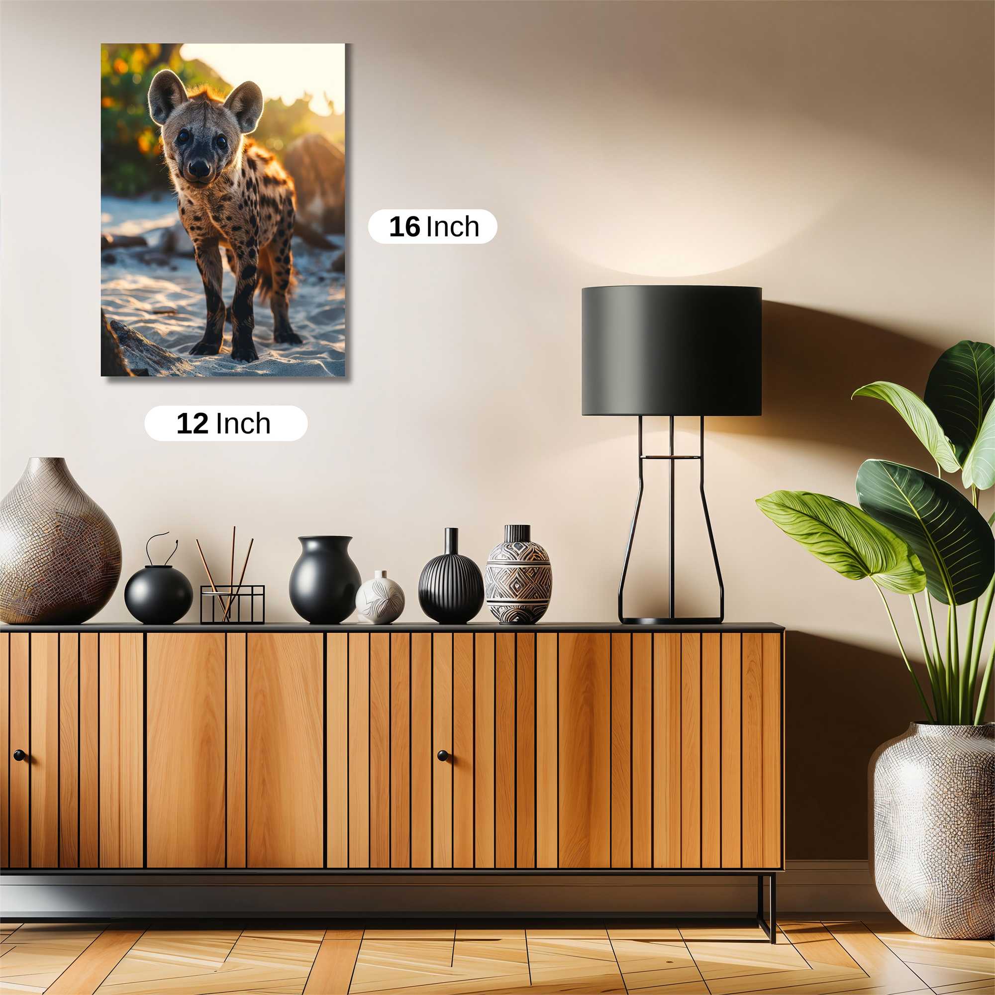 Hyena Dawn Safe Wall Magnetic / M