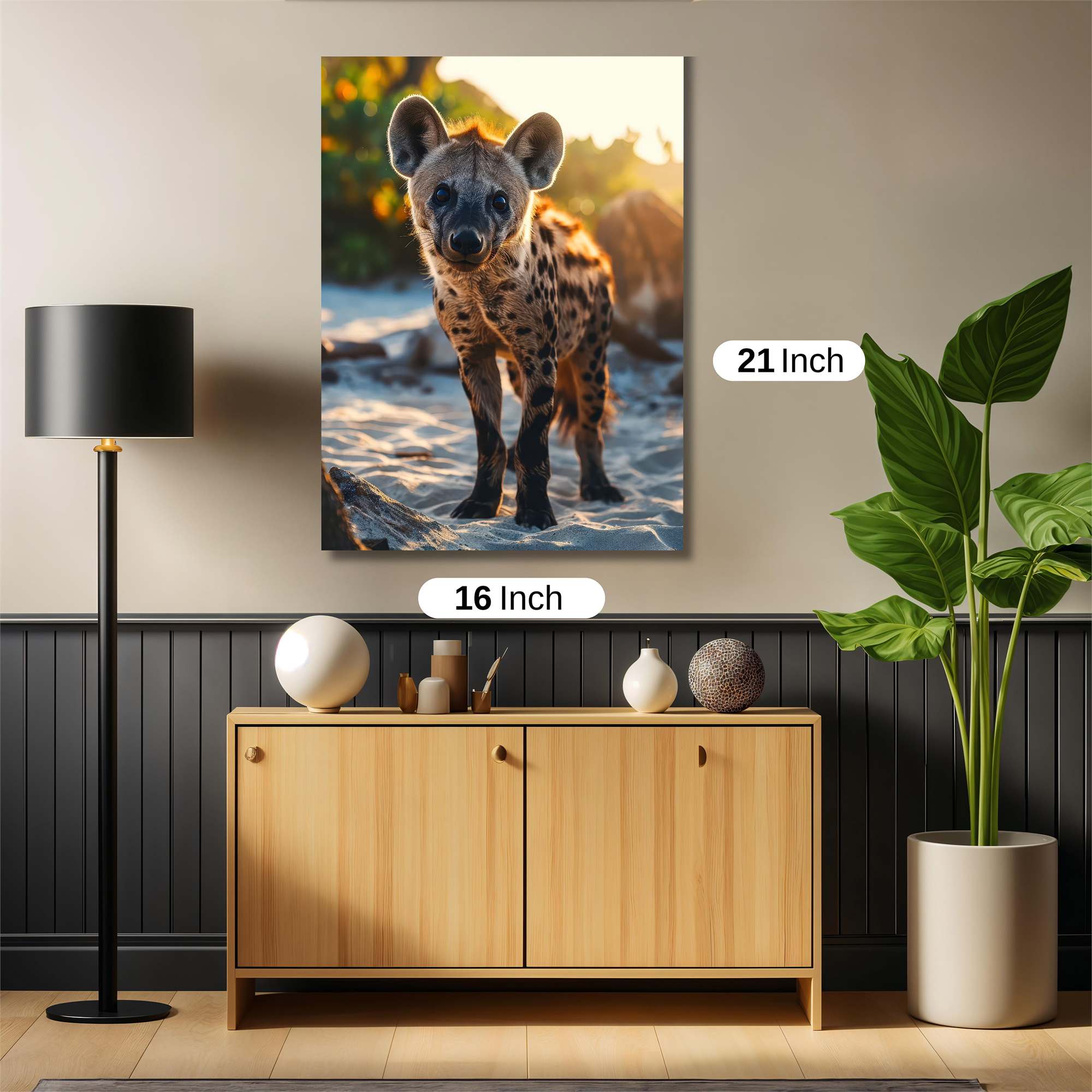 Hyena Dawn Safe Wall Magnetic / M