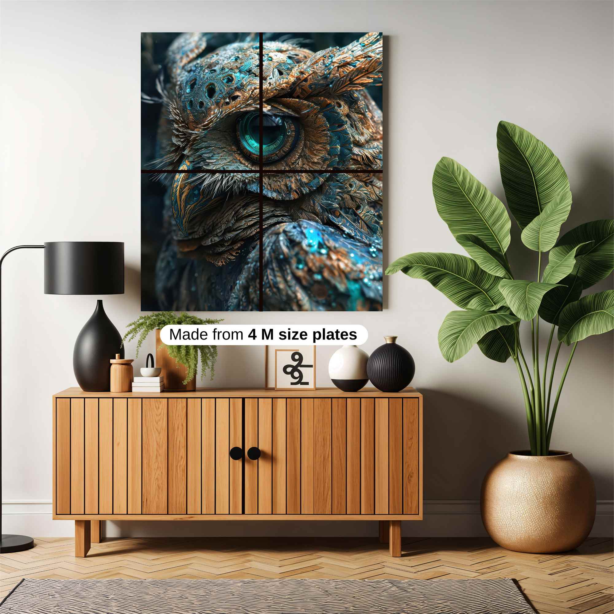 Owl Mystique Safe Wall Magnetic / M