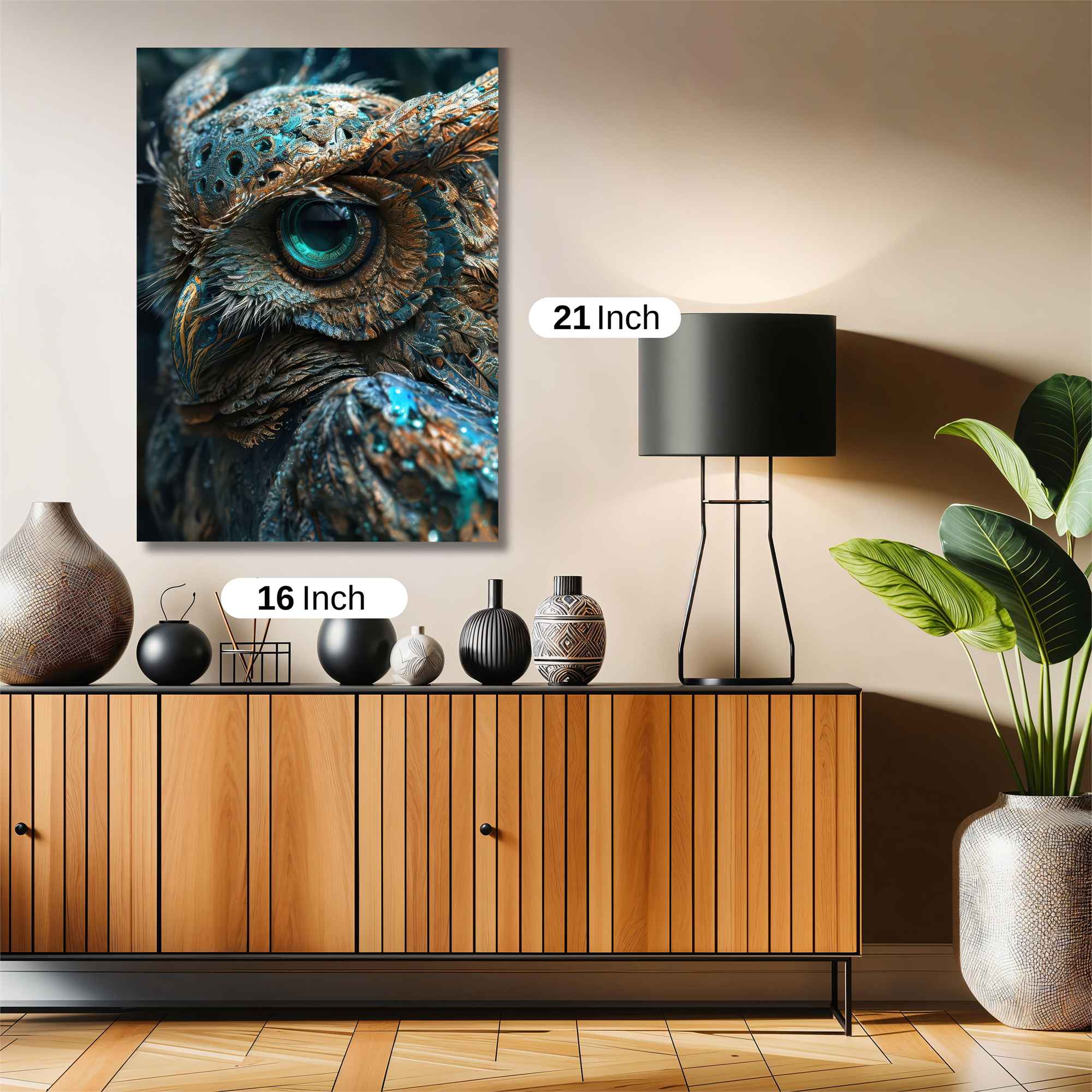 Owl Mystique Safe Wall Magnetic / M
