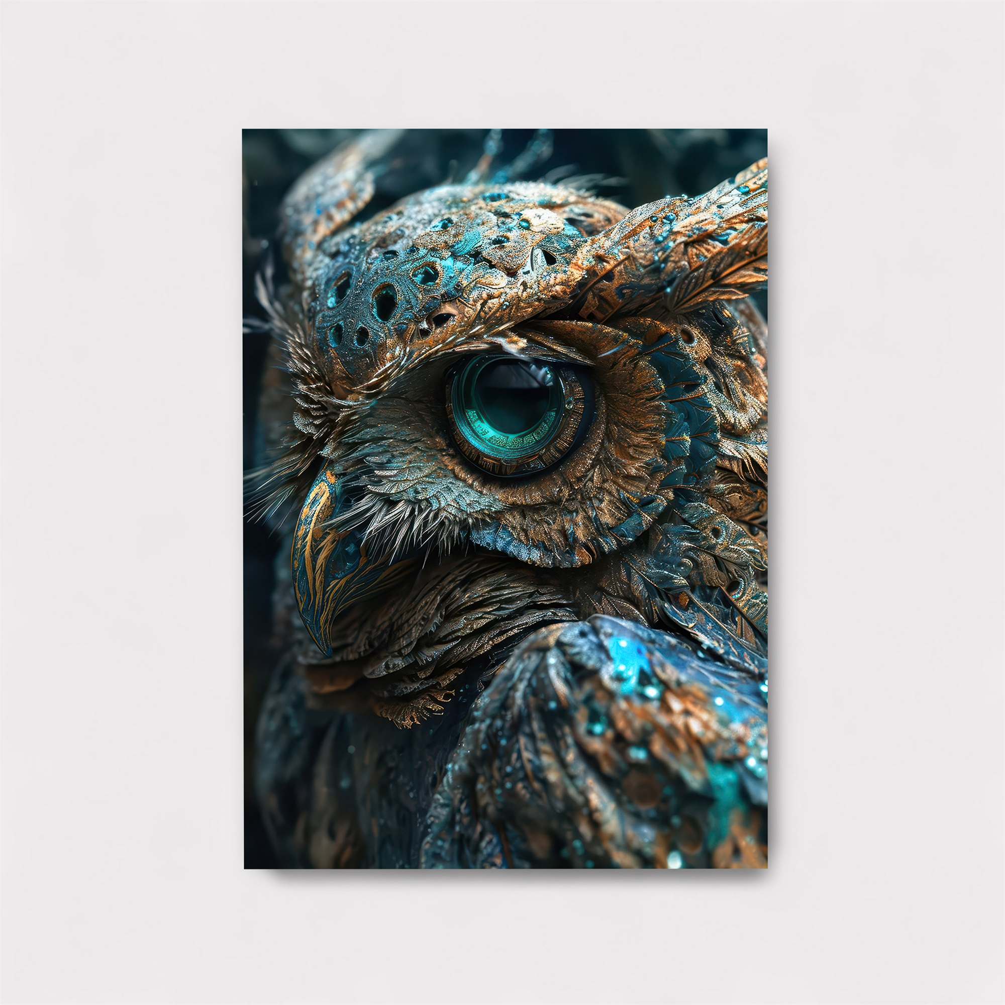 Owl Mystique Safe Wall Magnetic / M