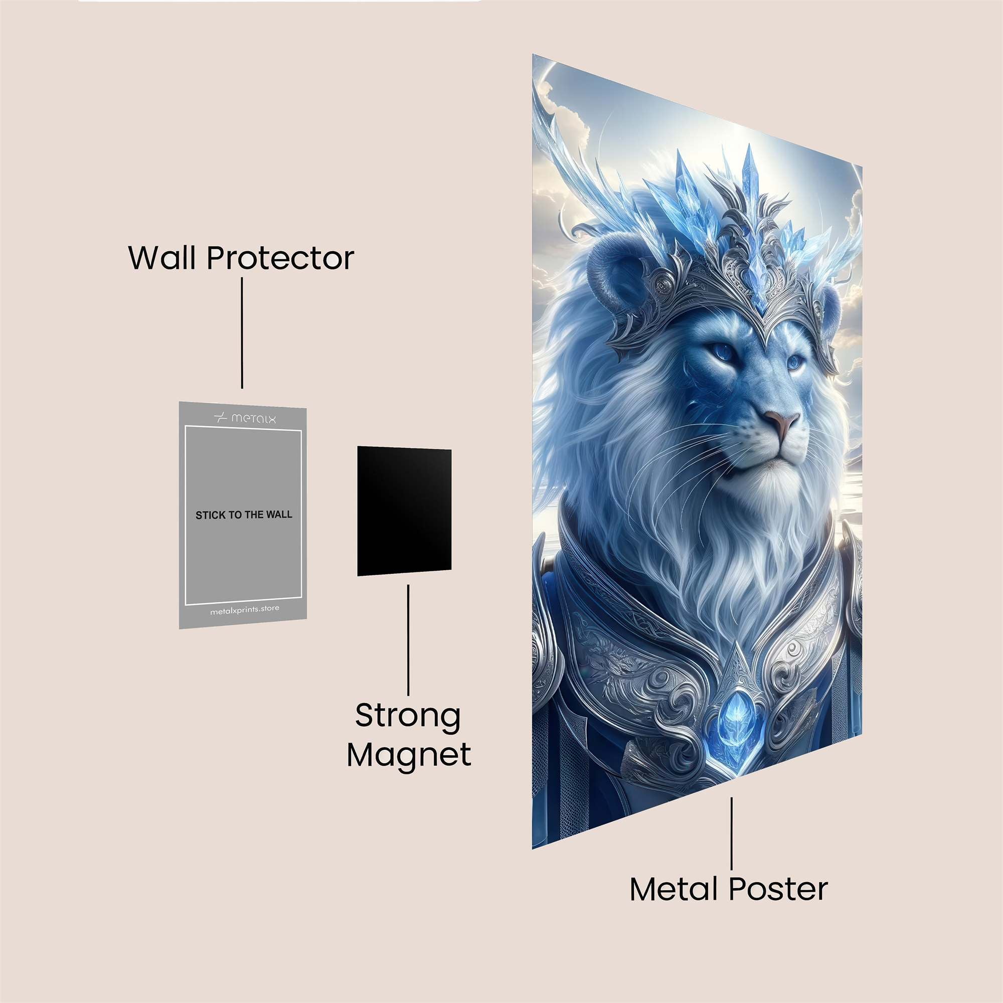 Frozen Majesty Safe Wall Magnetic / M