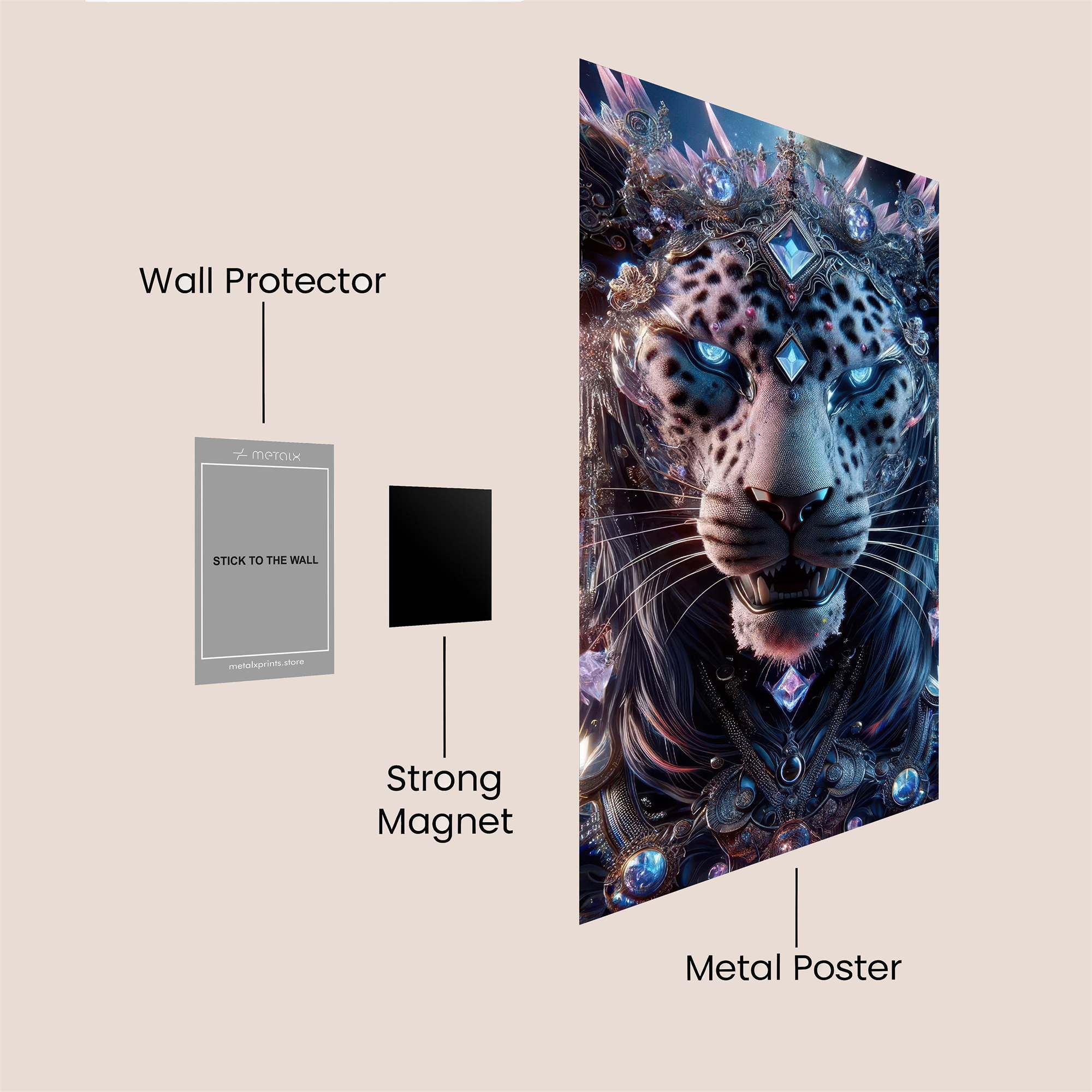 Celestial Majesty Safe Wall Magnetic / M