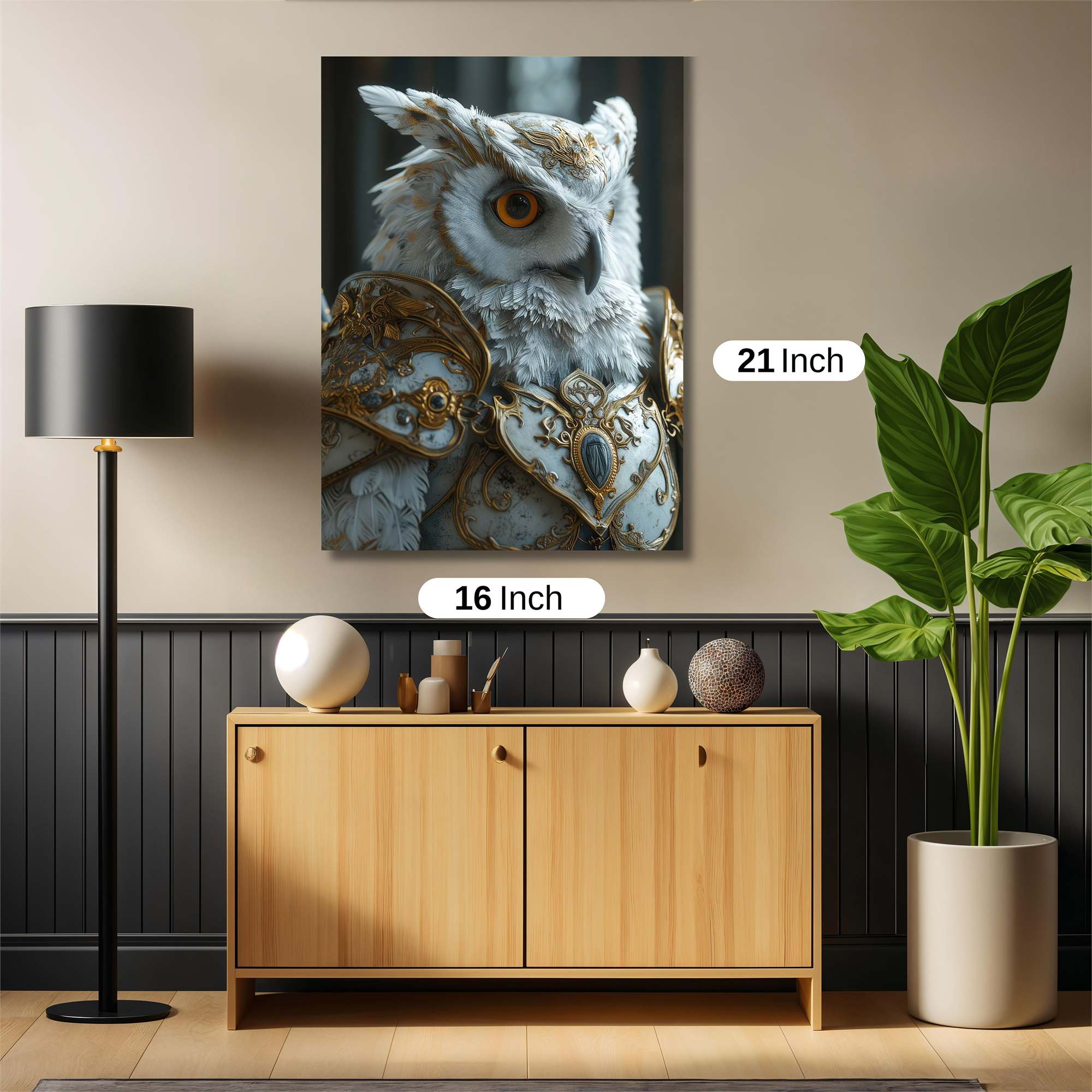Owl Majesty Safe Wall Magnetic / M