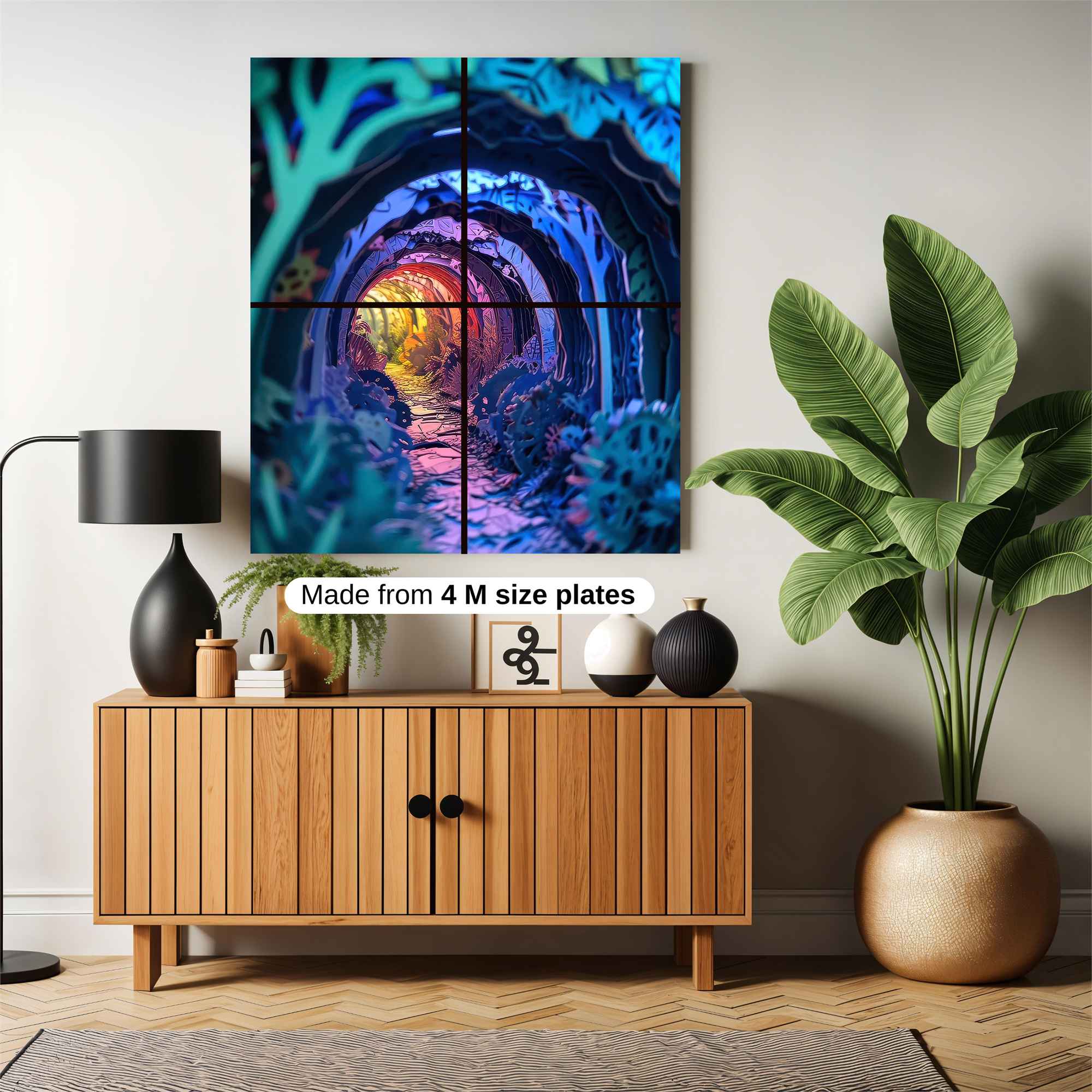 Prismatic Pathway Safe Wall Magnetic / M