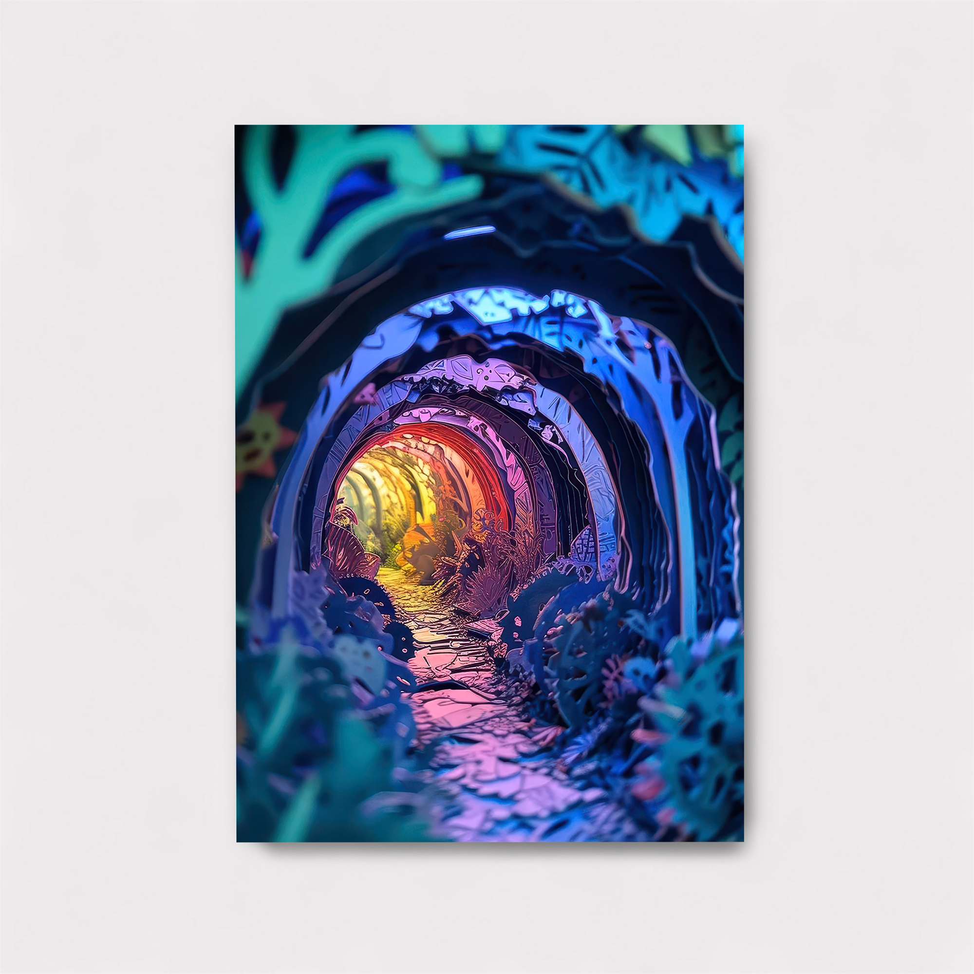 Prismatic Pathway Safe Wall Magnetic / M