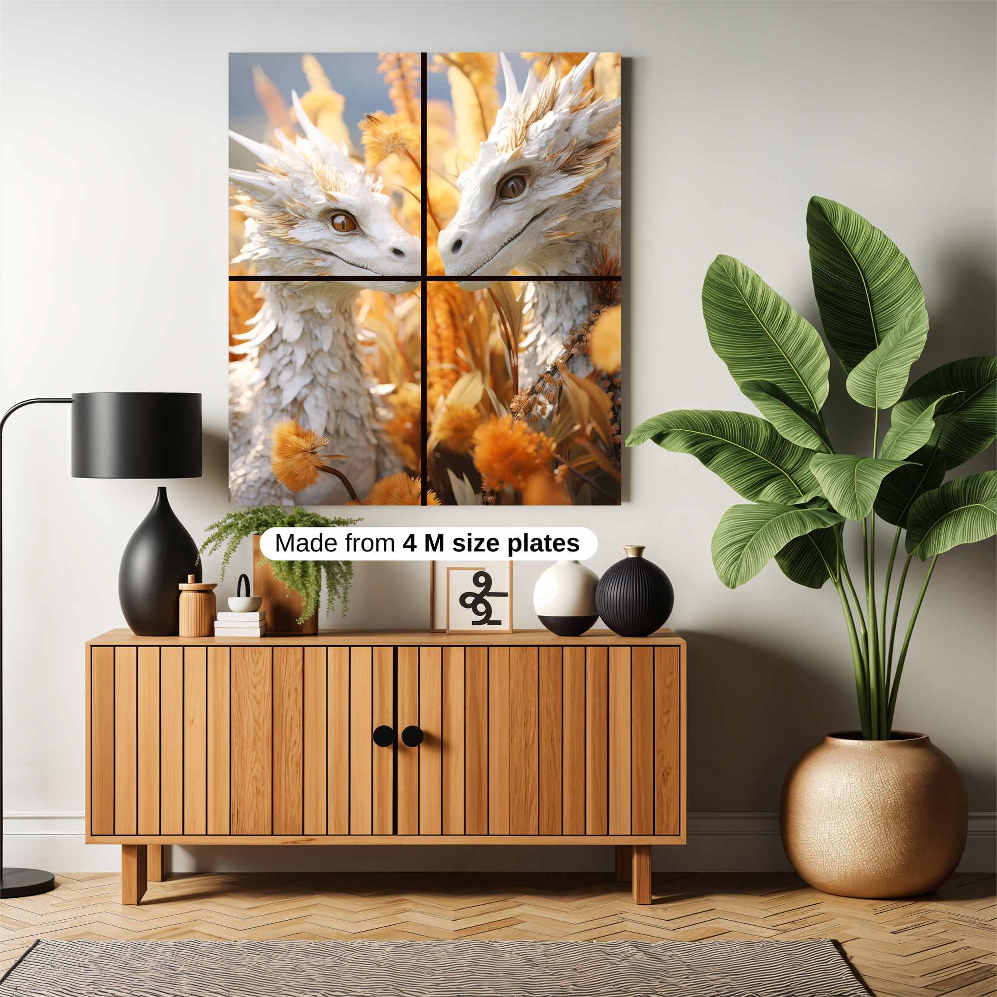 Dragon Whimsy Safe Wall Magnetic / M