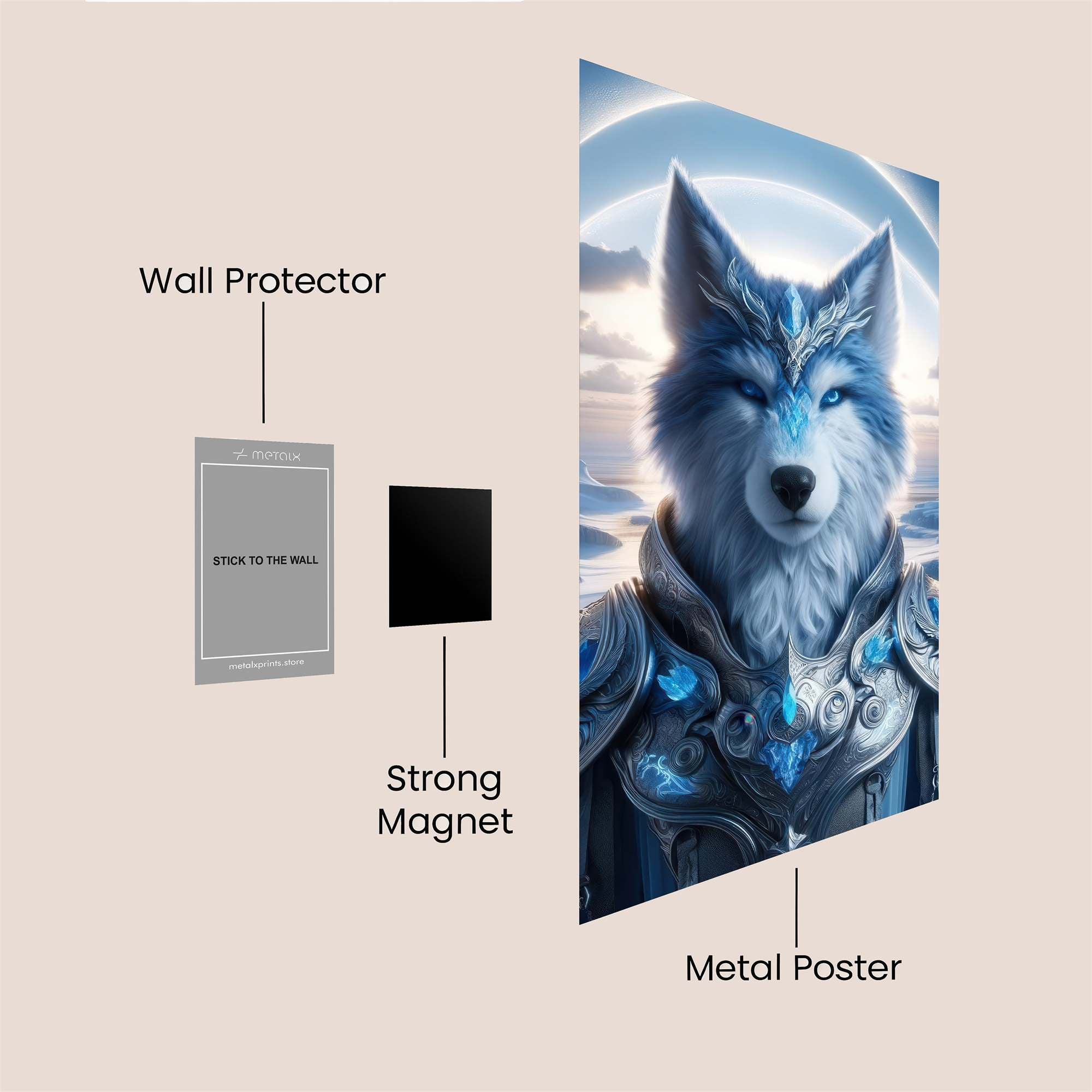 Lunar Majesty Safe Wall Magnetic / M