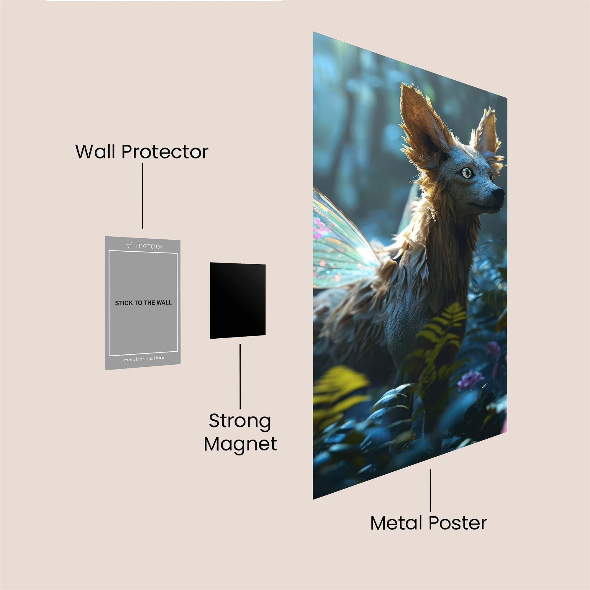 Fae Canine Safe Wall Magnetic / M