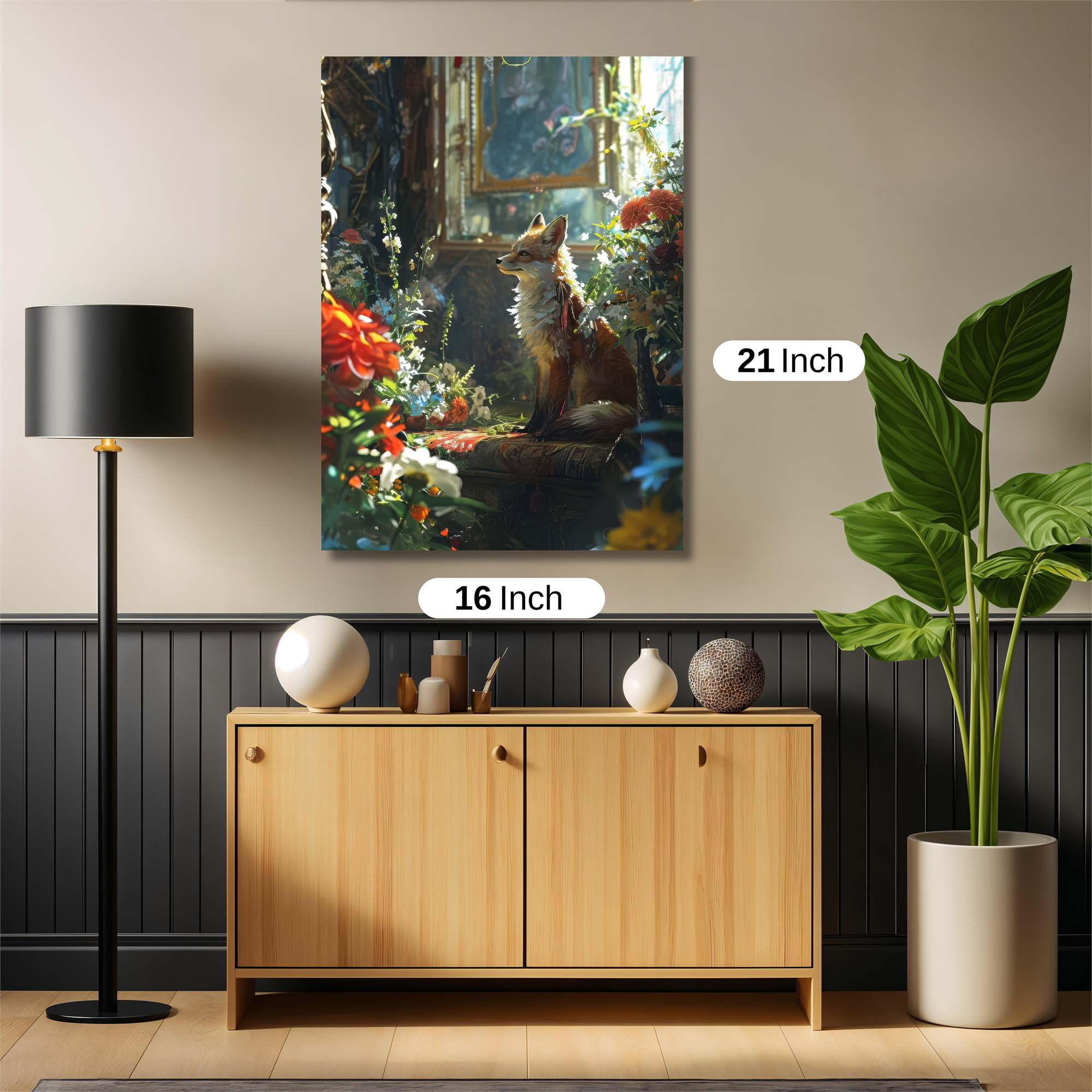 Fox Enchantment Safe Wall Magnetic / M