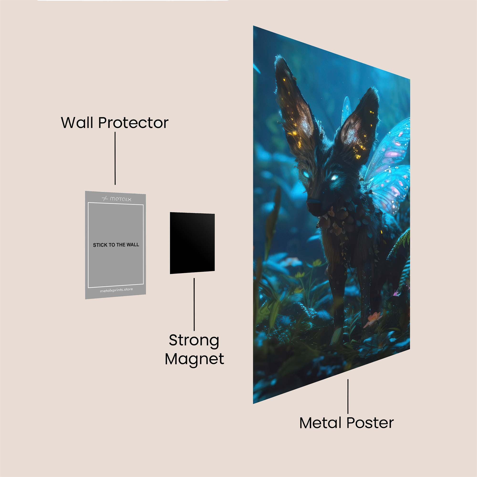 Ethereal Enigma Safe Wall Magnetic / M