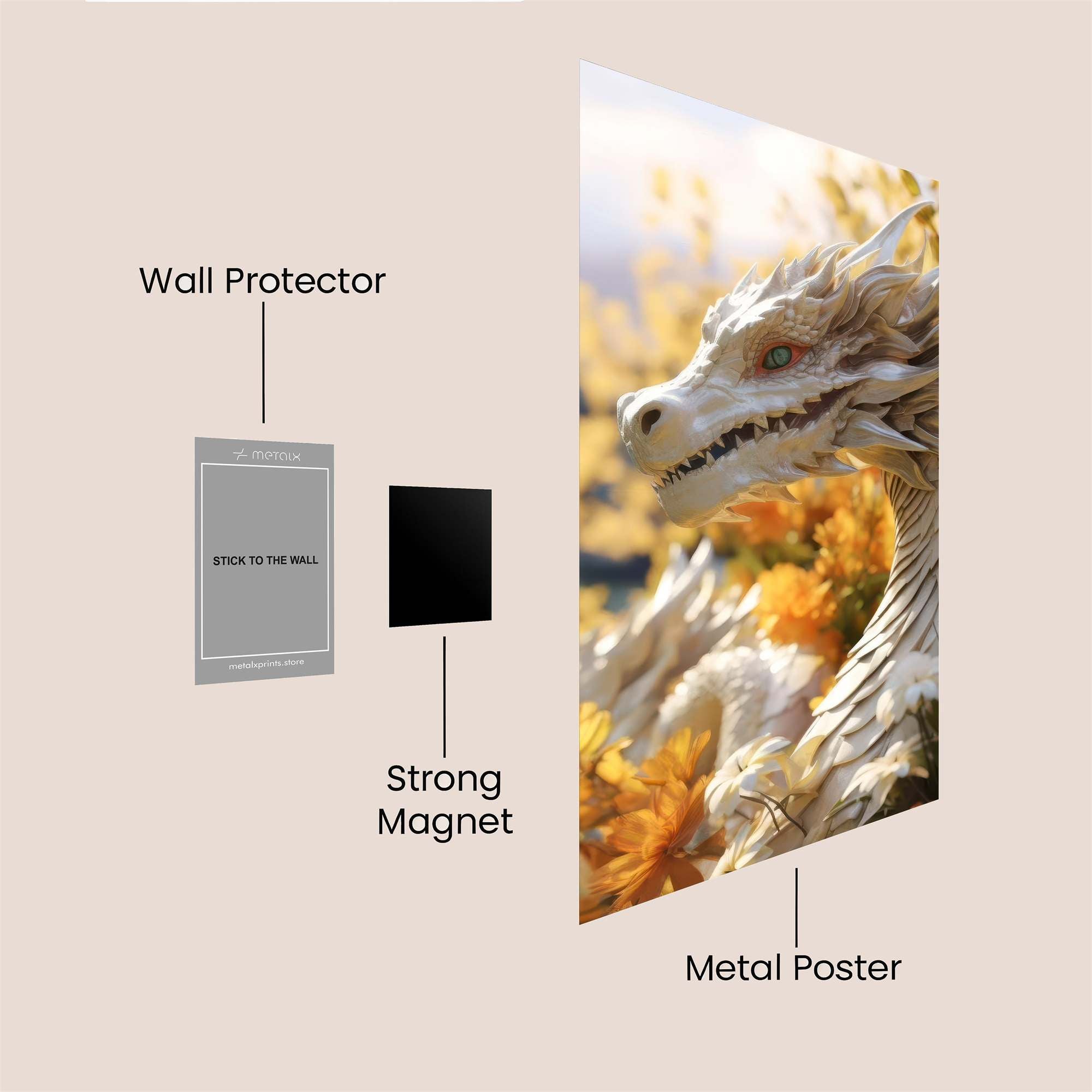 Serene Majesty Safe Wall Magnetic / M