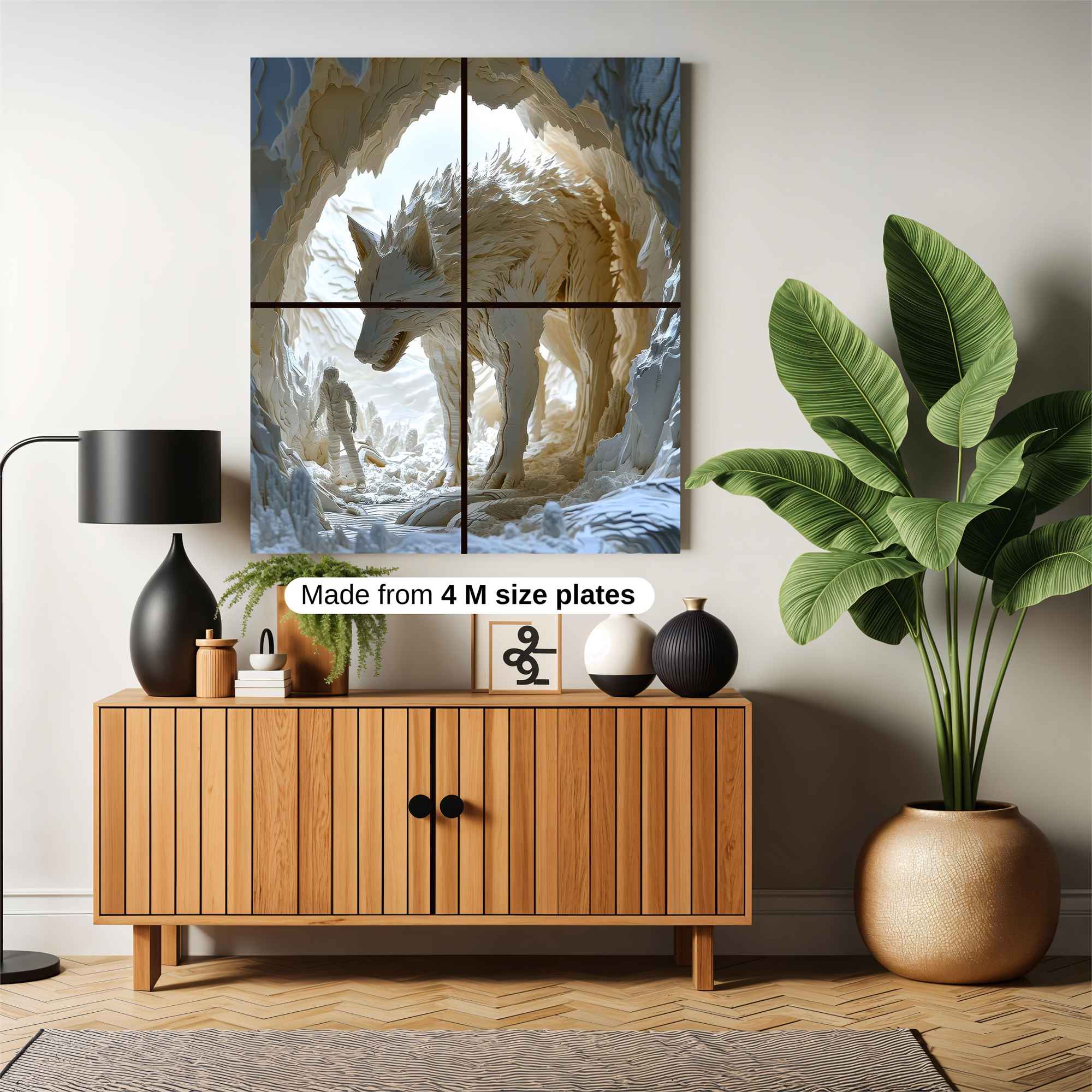 Wolfen Mystique Safe Wall Magnetic / M