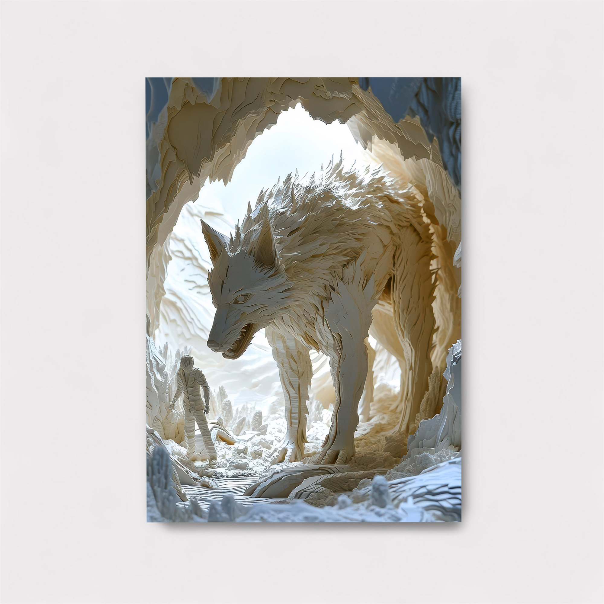 Wolfen Mystique Safe Wall Magnetic / M