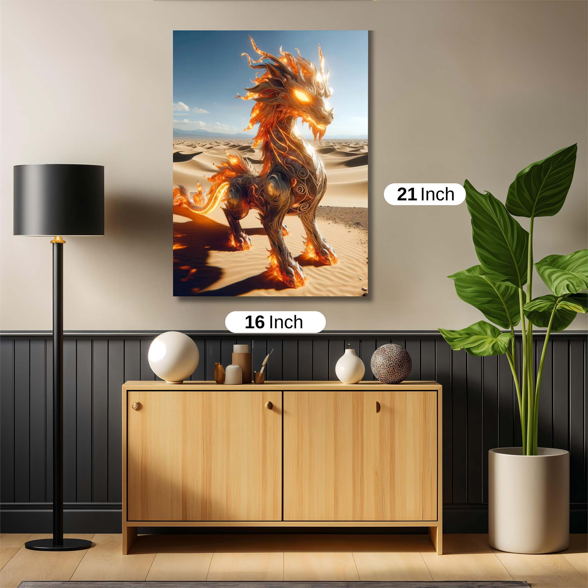 Inferno Majesty Safe Wall Magnetic / M