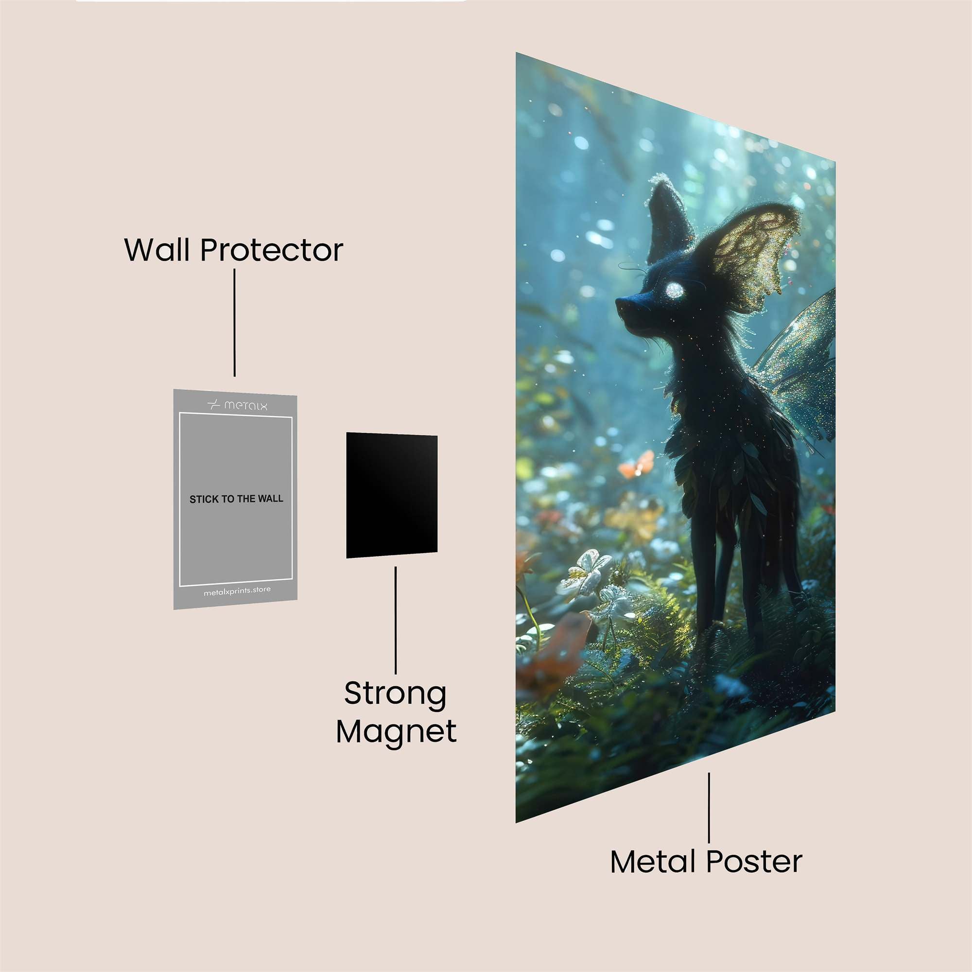 Enchanted Reverie Safe Wall Magnetic / M