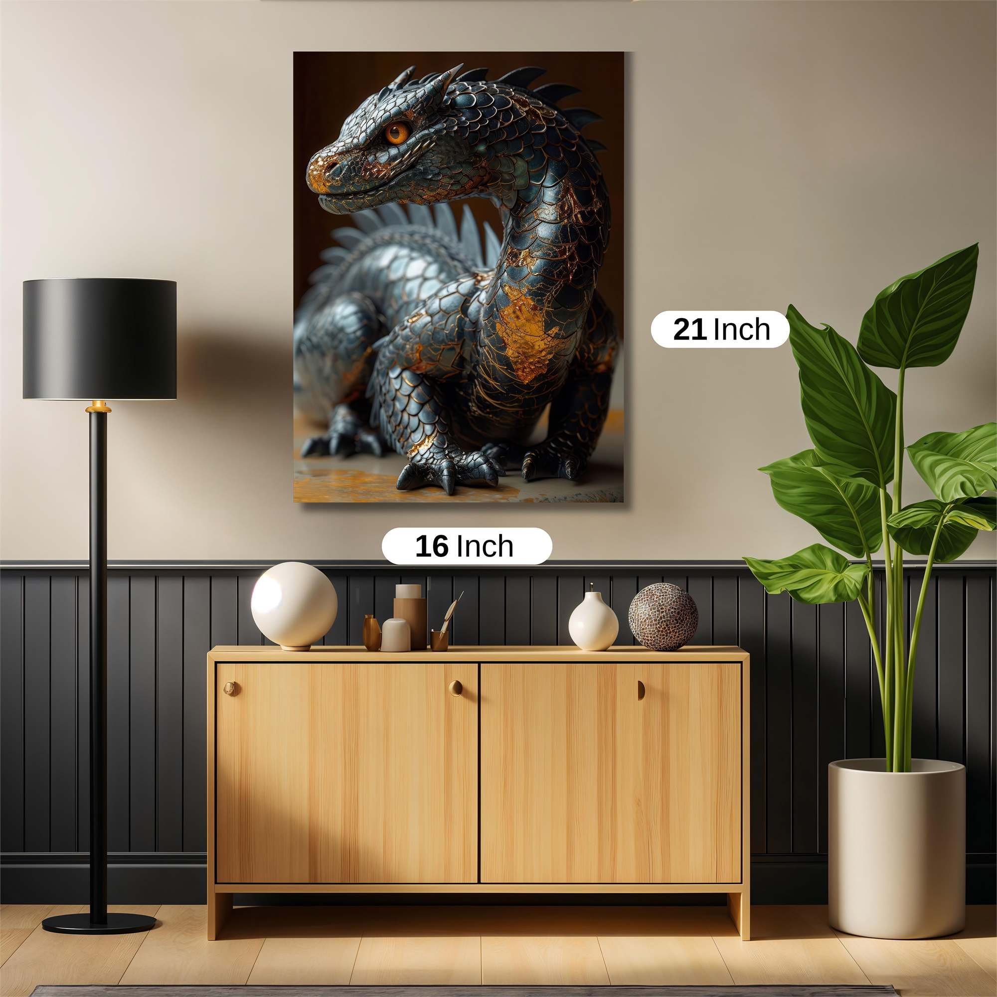 Dragon Majesty Safe Wall Magnetic / M