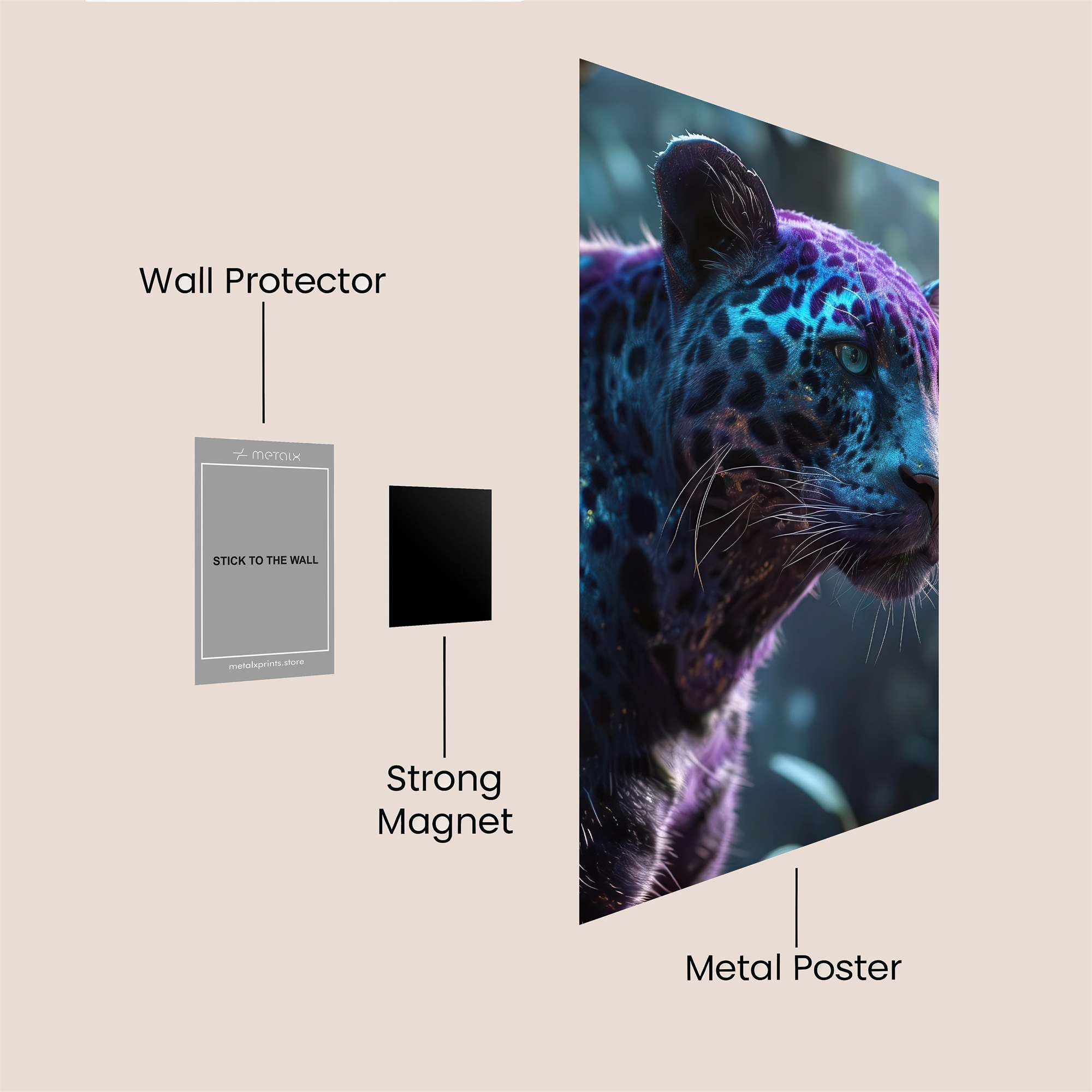 Luminous Majesty Safe Wall Magnetic / M