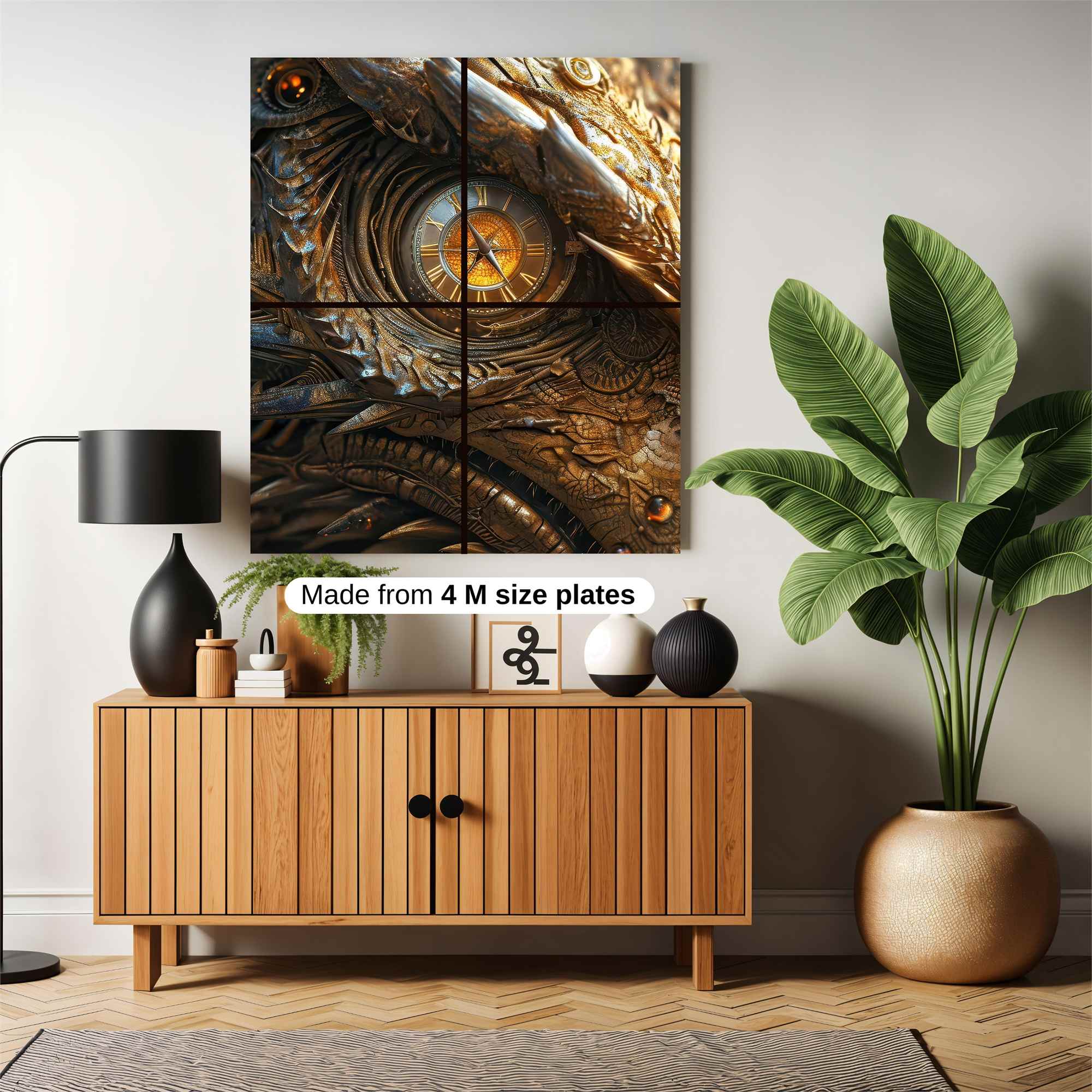 Clockwork Majesty Safe Wall Magnetic / M