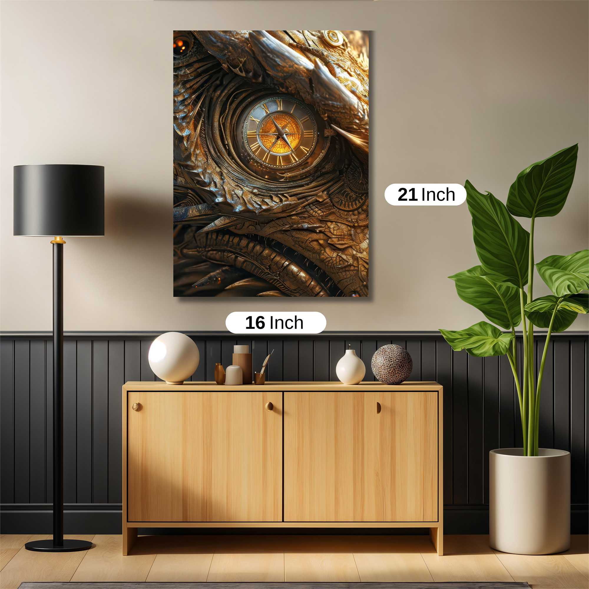 Clockwork Majesty Safe Wall Magnetic / M