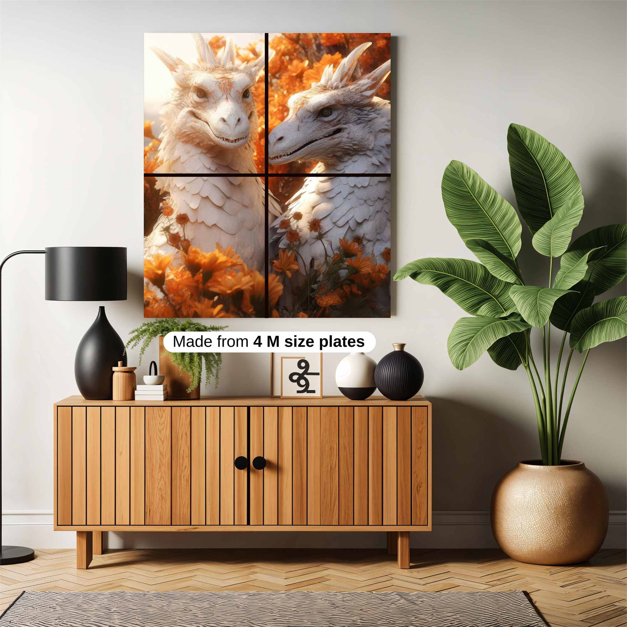 Dragon Whimsy Safe Wall Magnetic / M