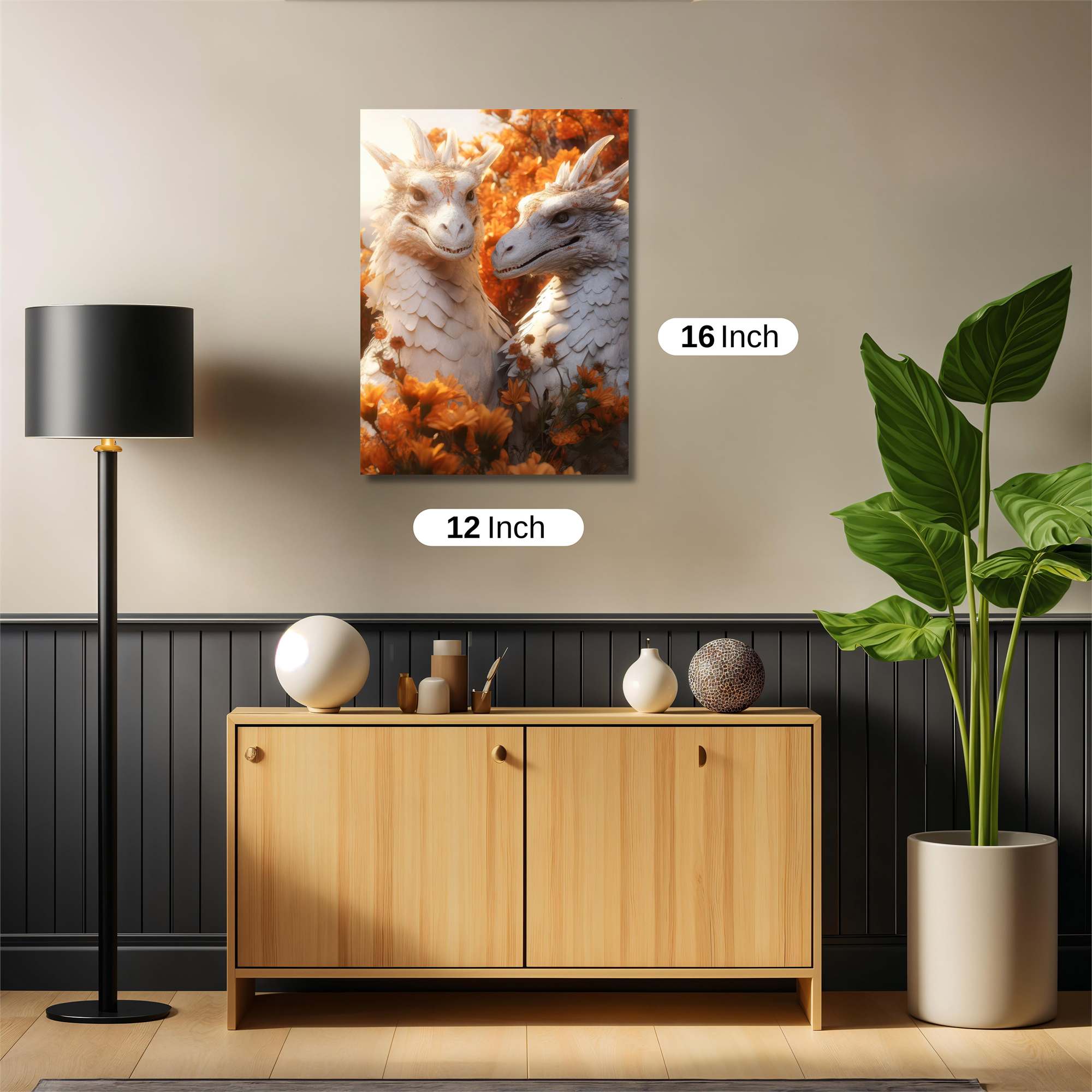 Dragon Whimsy Safe Wall Magnetic / M