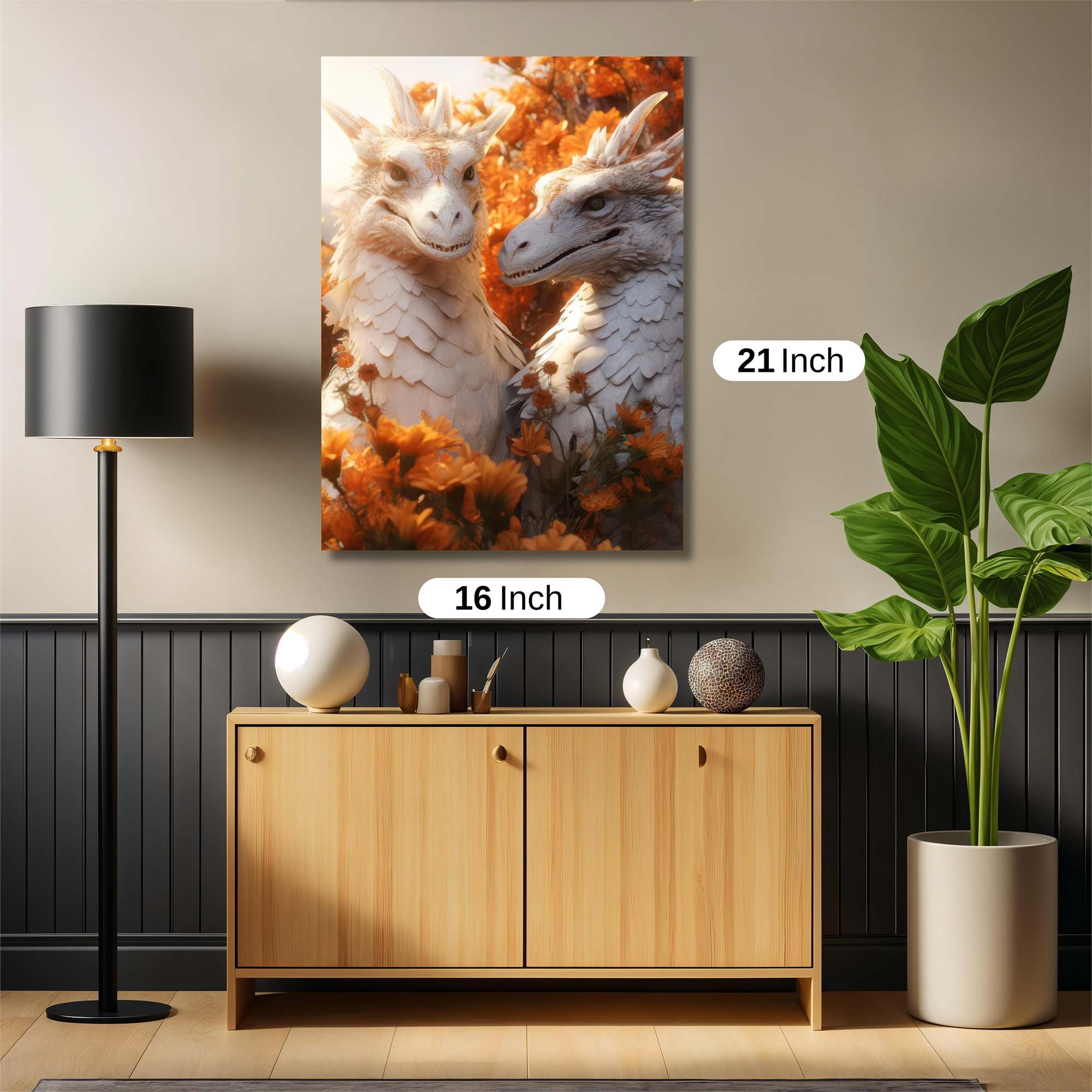 Dragon Whimsy Safe Wall Magnetic / M