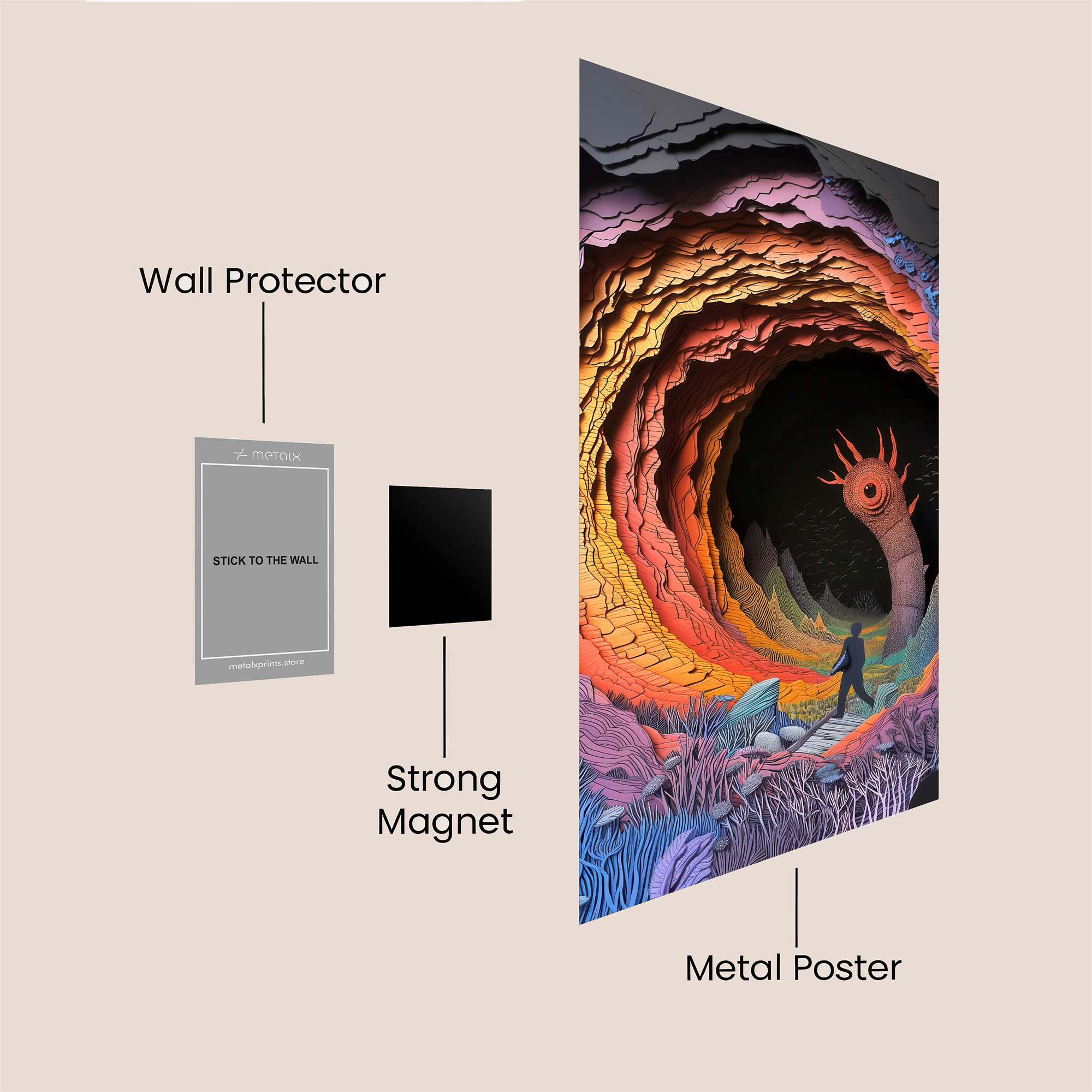 Cosmic Vortex Safe Wall Magnetic / M