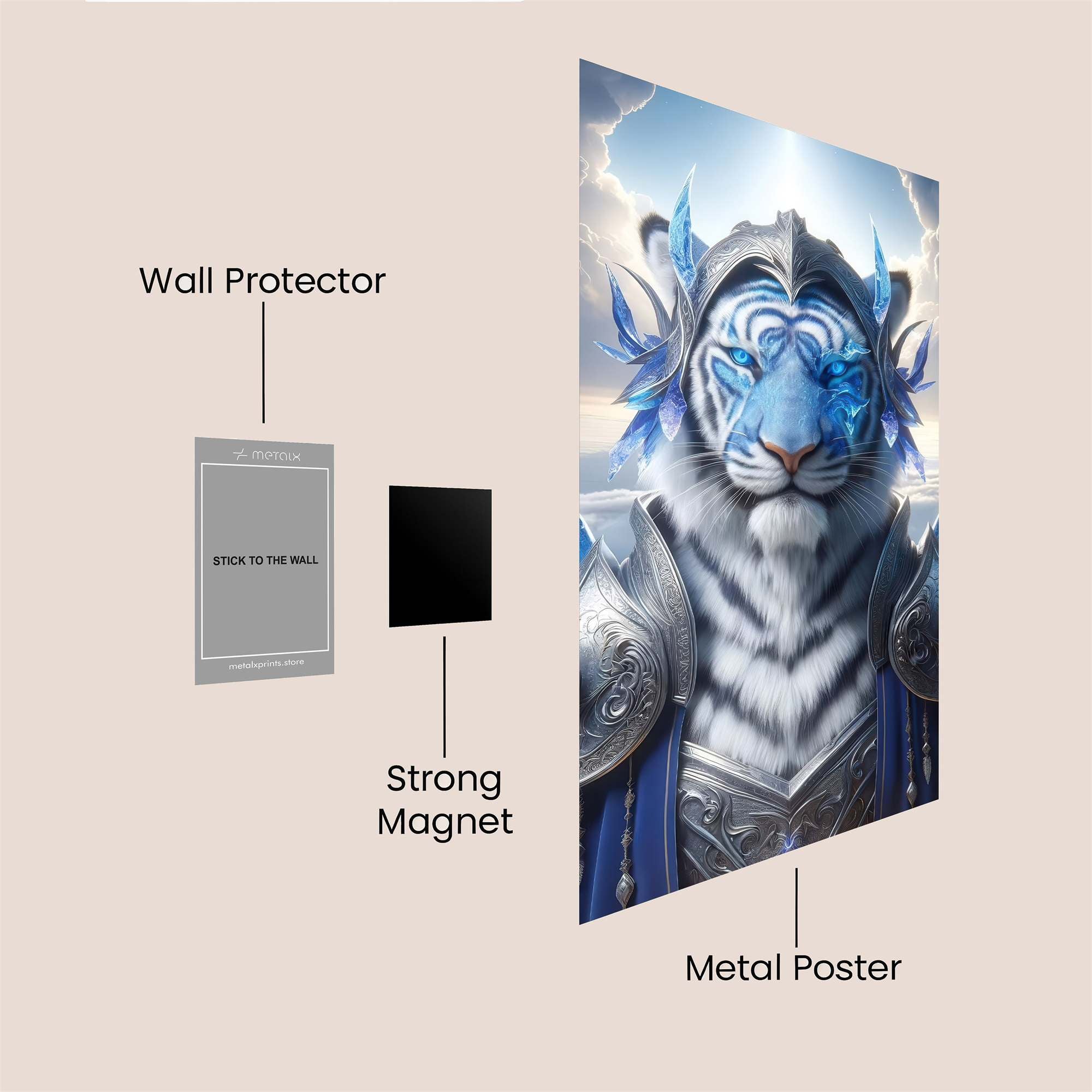 Icebound Majesty Safe Wall Magnetic / M