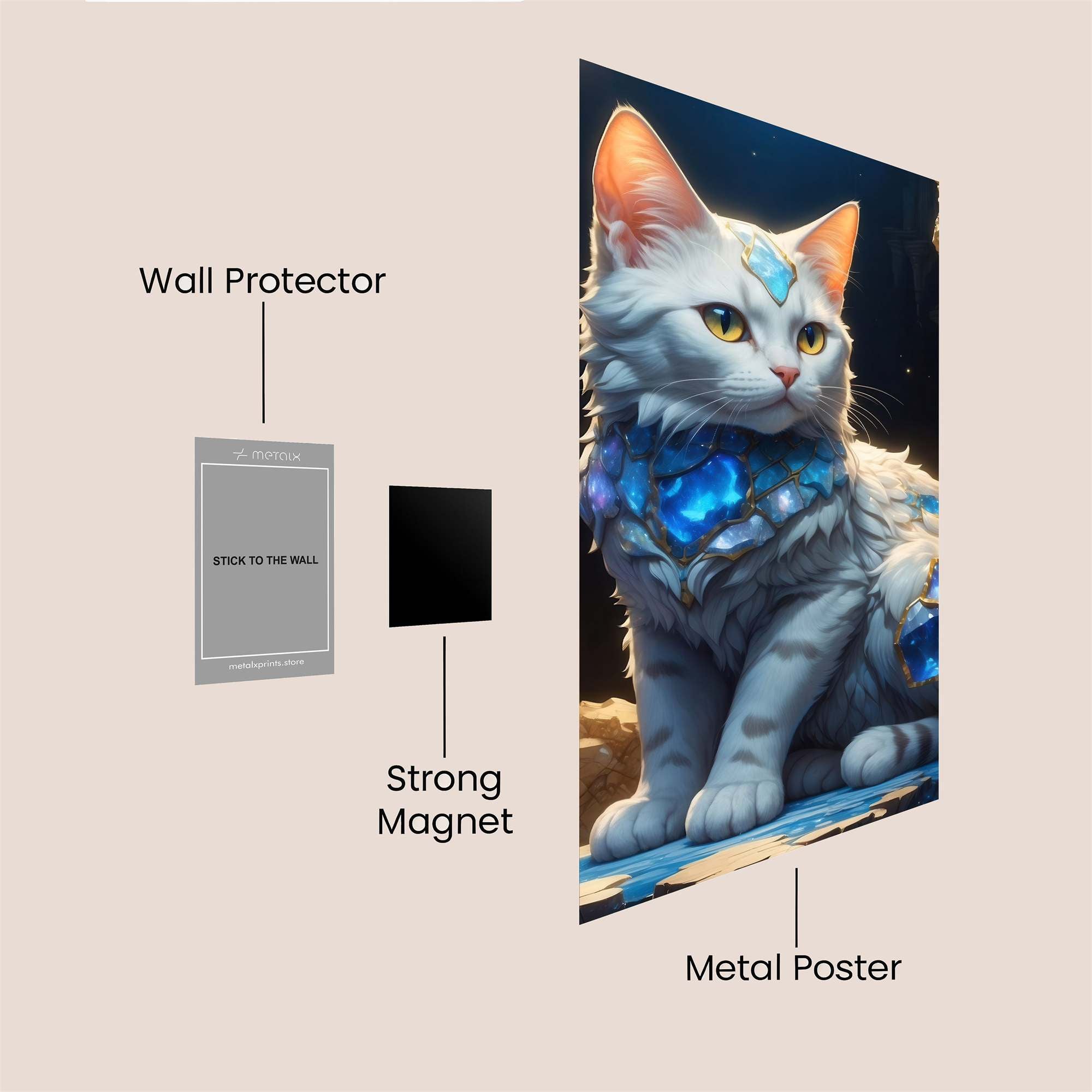Celestial Majesty Safe Wall Magnetic / M