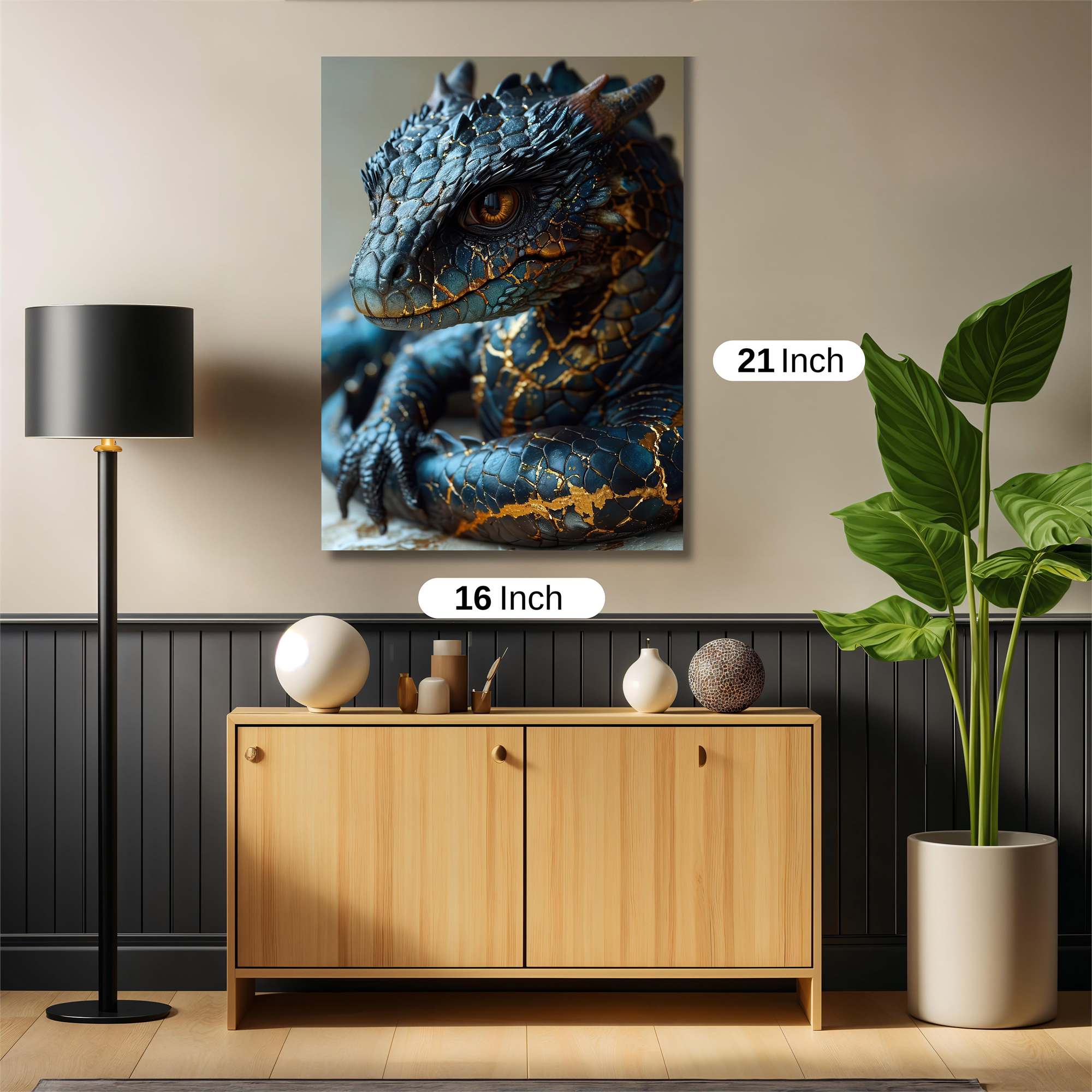 Dragon Serenity Safe Wall Magnetic / M