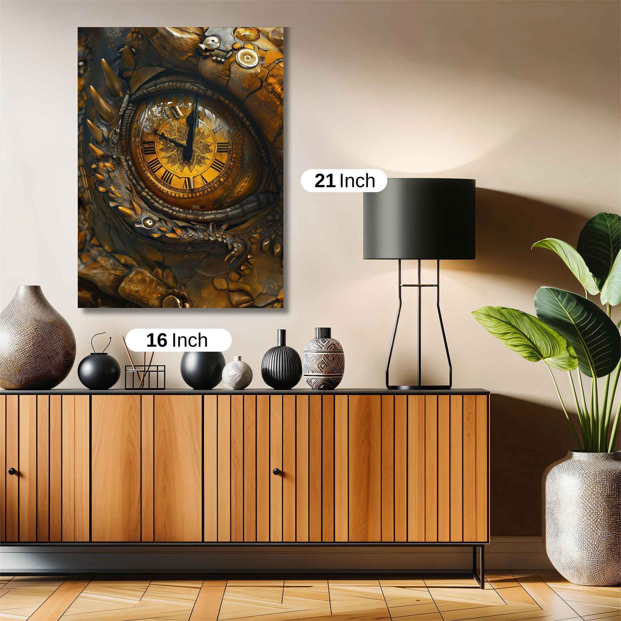 Chrono Gaze Safe Wall Magnetic / M