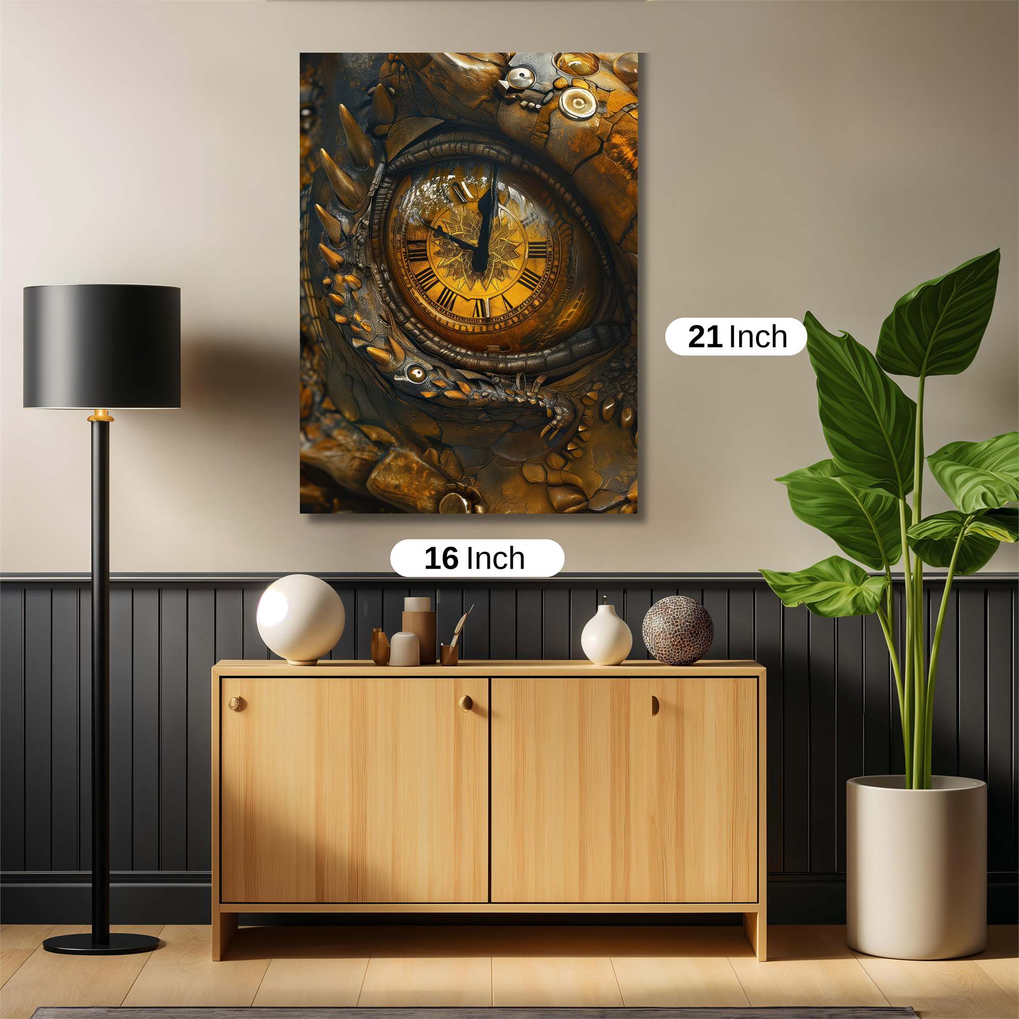 Chrono Gaze Safe Wall Magnetic / M