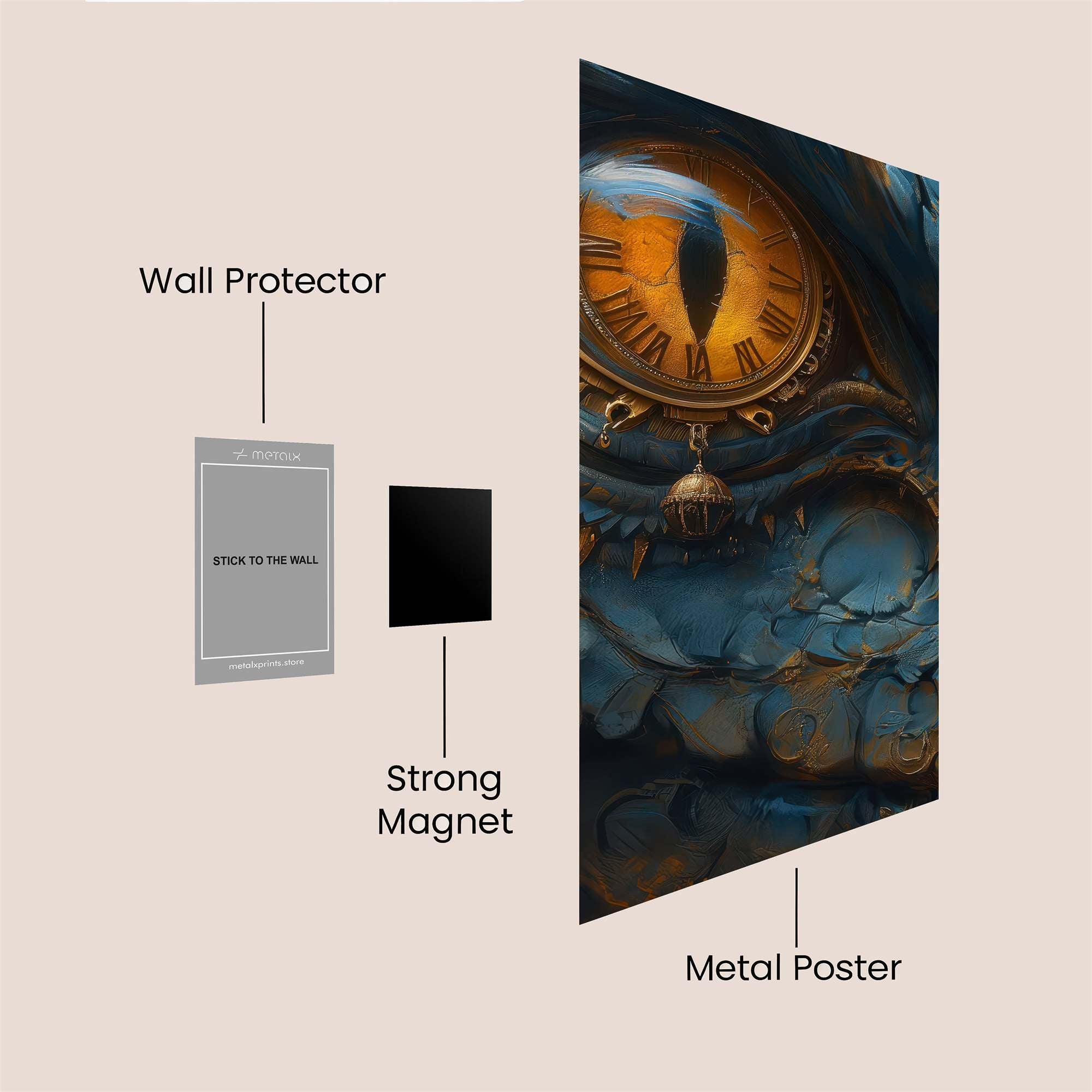 Chrono Beast Safe Wall Magnetic / M