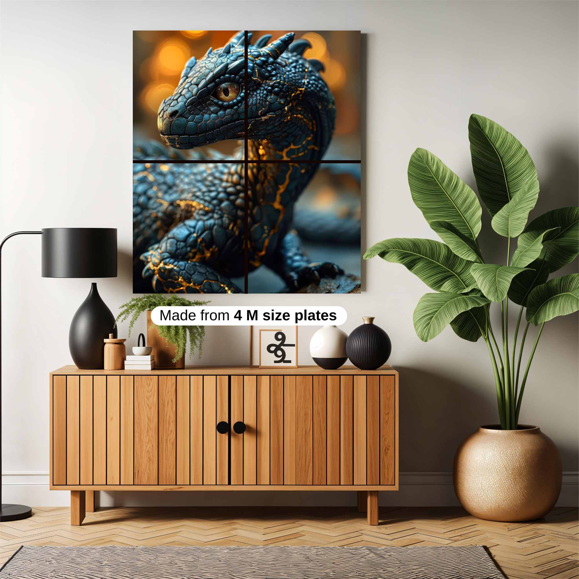 Draconic Serenity Safe Wall Magnetic / M