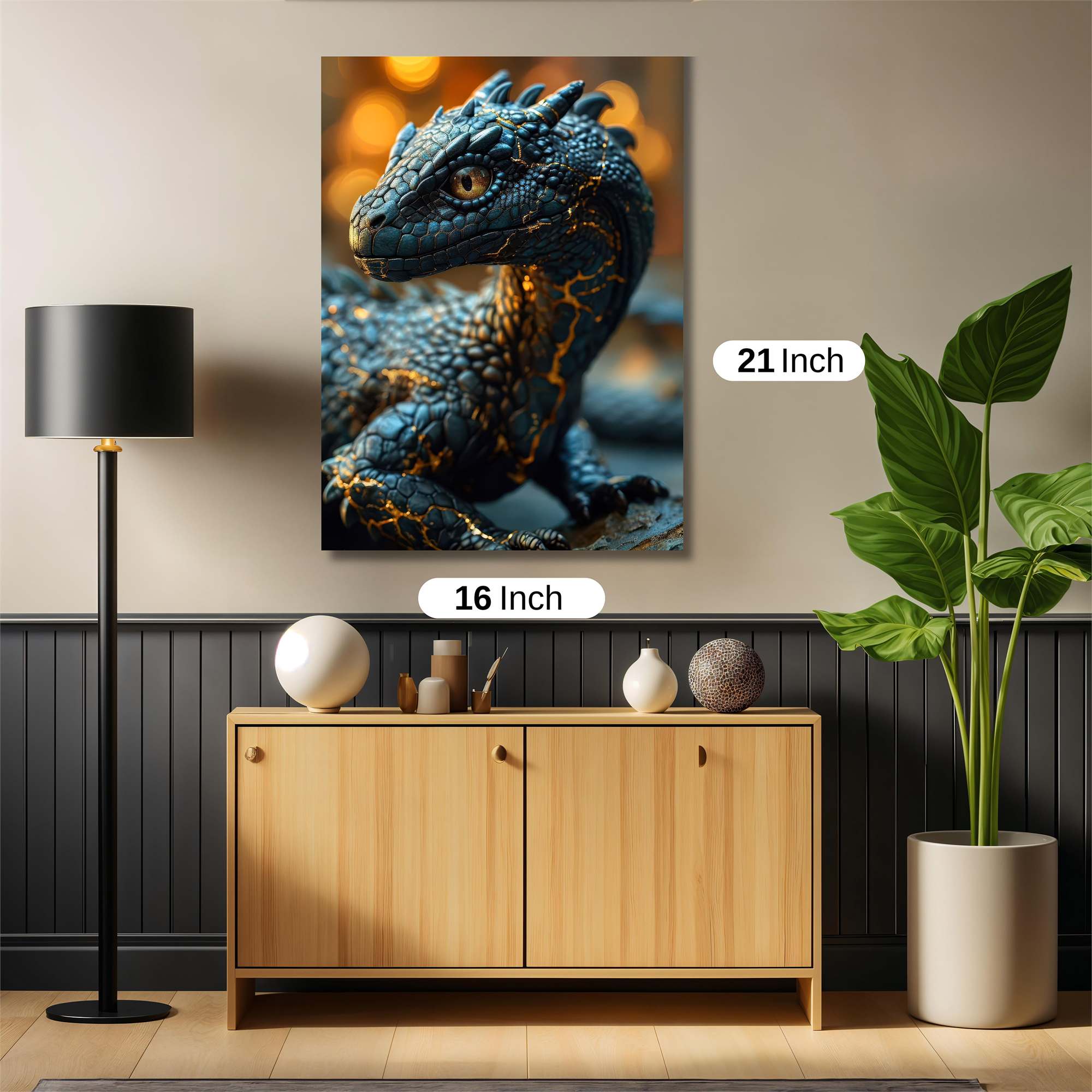 Draconic Serenity Safe Wall Magnetic / M