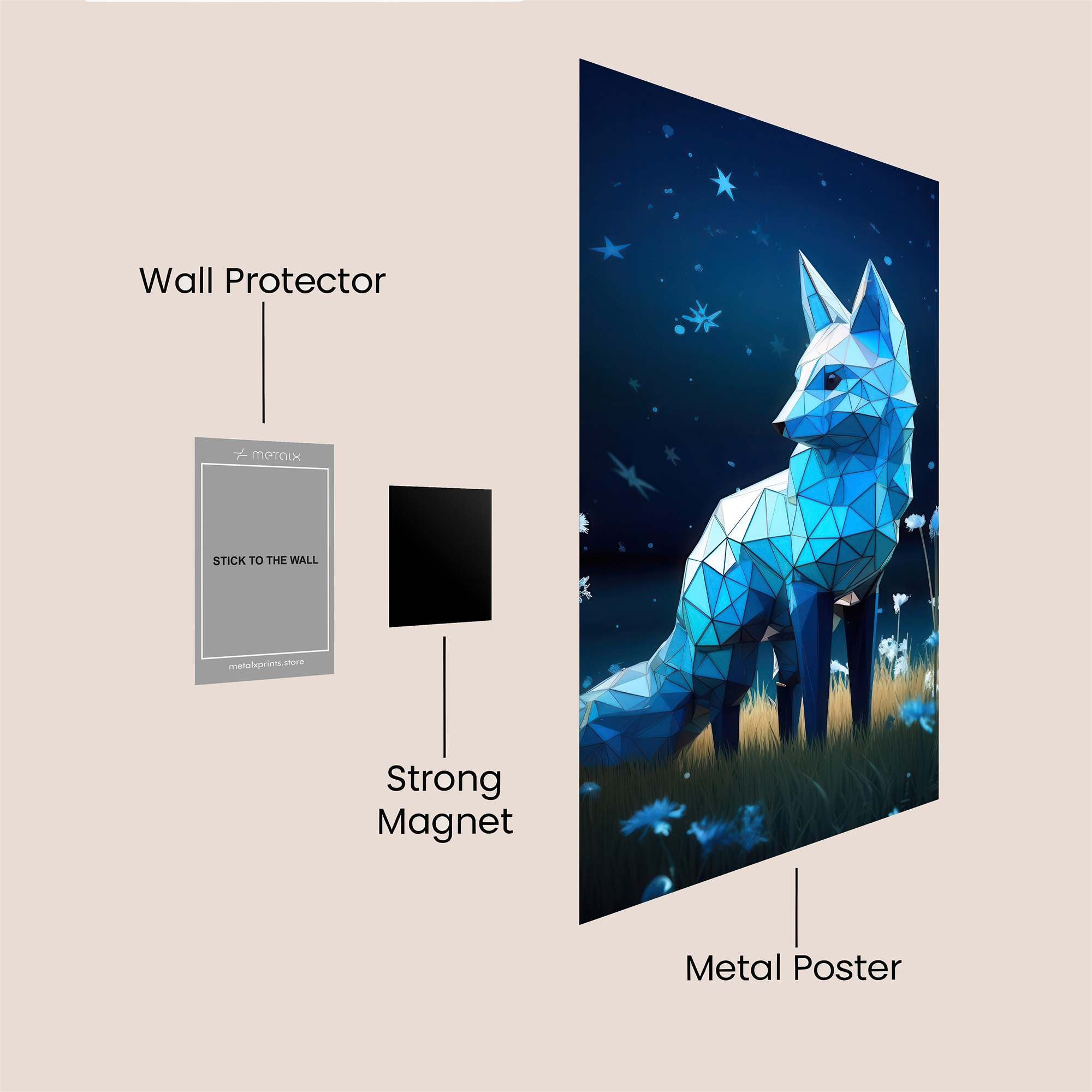 Fox Serenity Safe Wall Magnetic / M