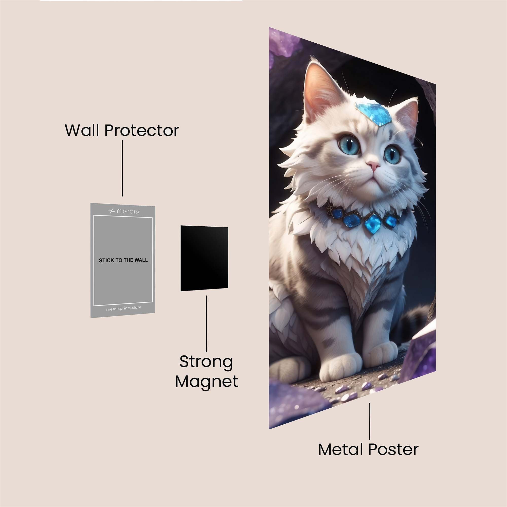 Gemstone Majesty Safe Wall Magnetic / M