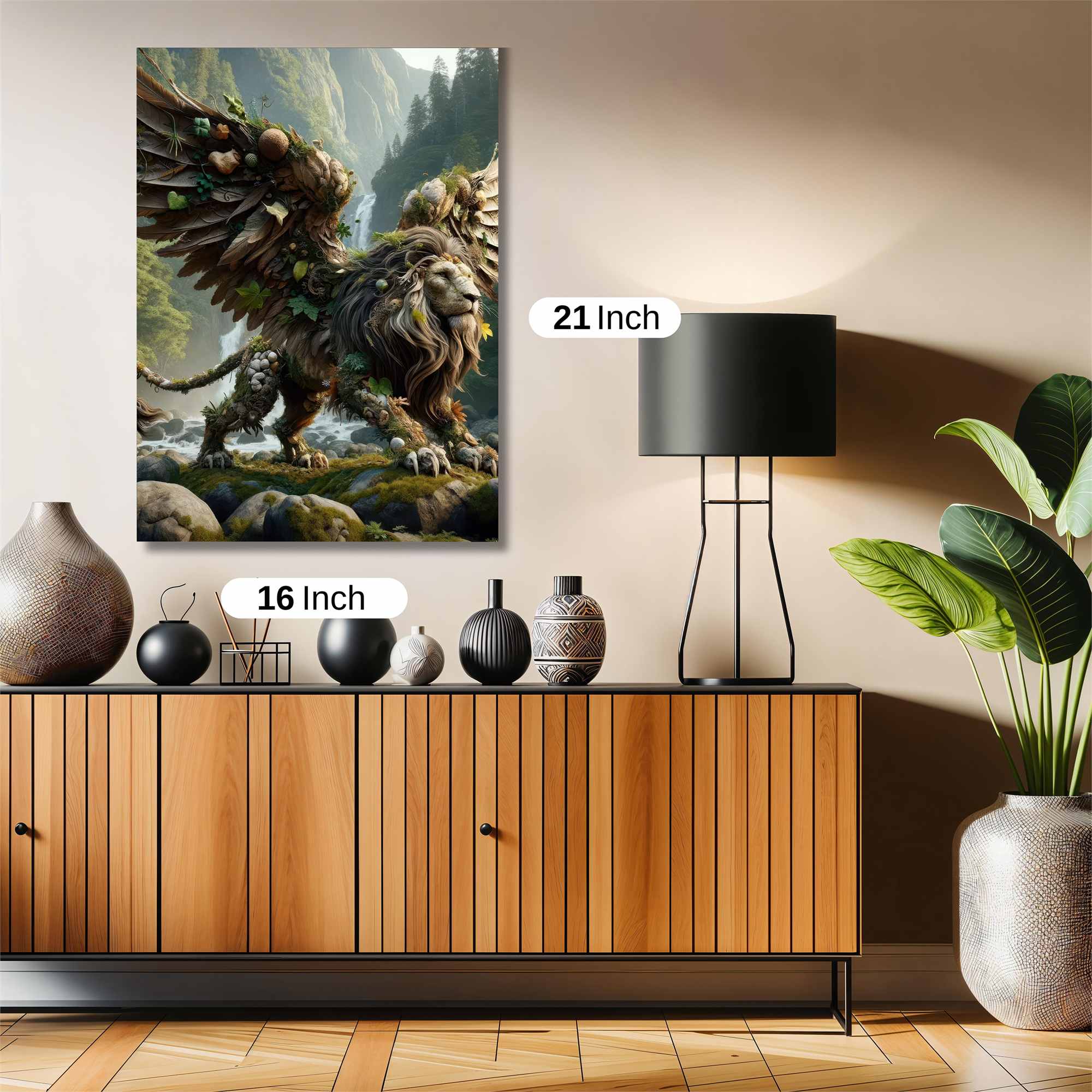 Mythical Roarbloom Safe Wall Magnetic / M