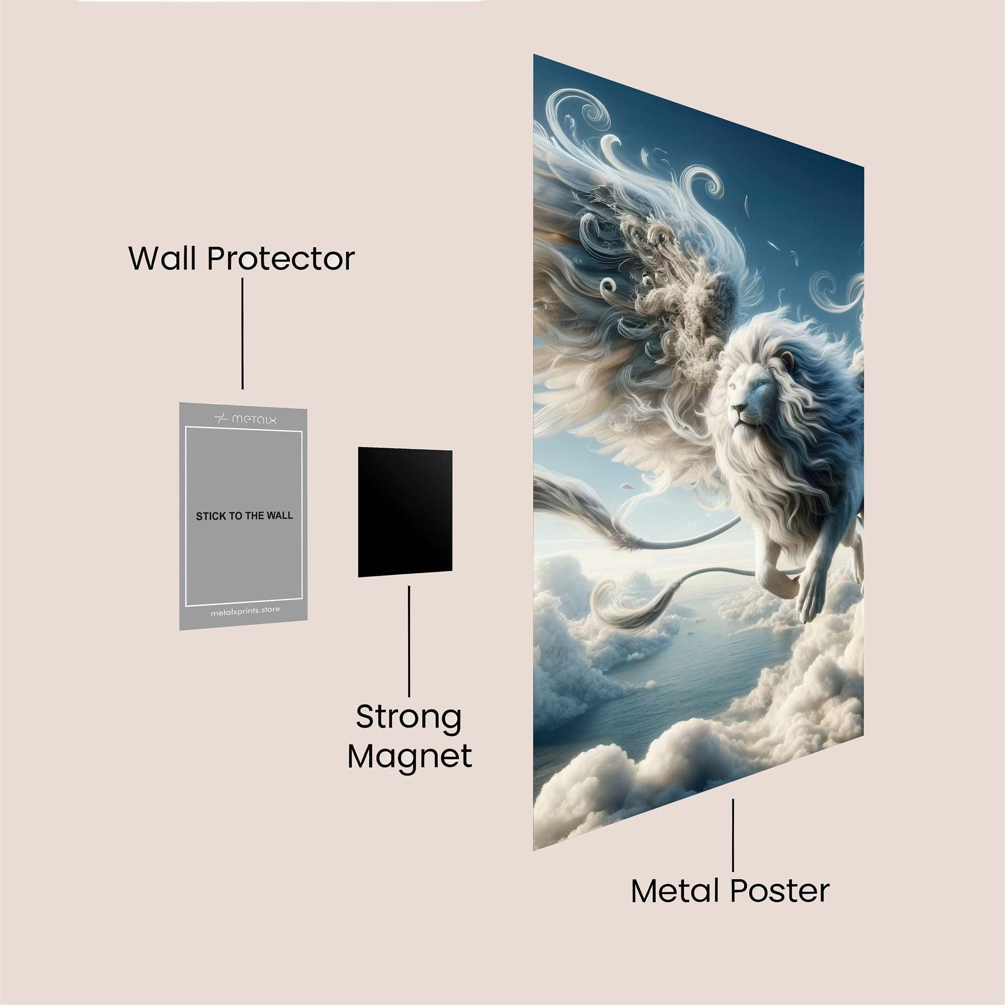 Celestial Majesty Safe Wall Magnetic / M