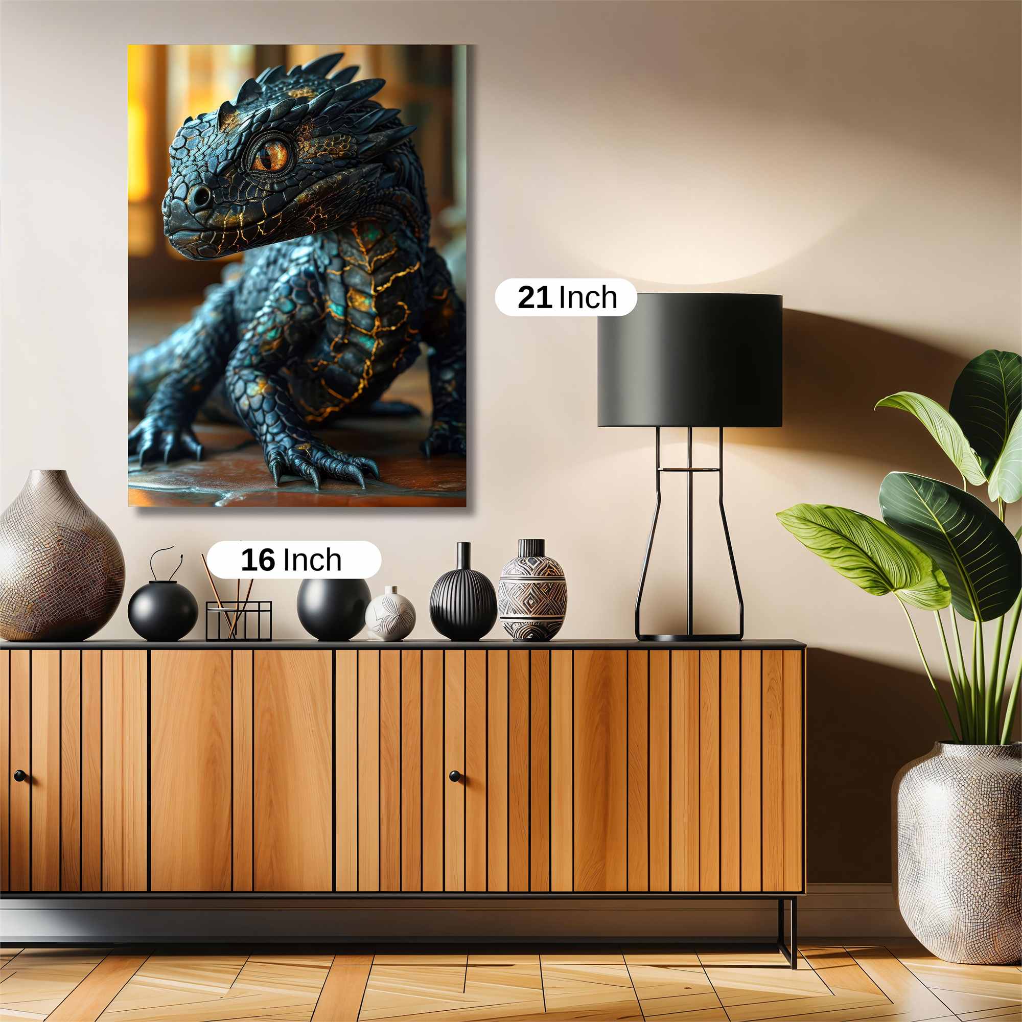 Dragon Hatchling Safe Wall Magnetic / M