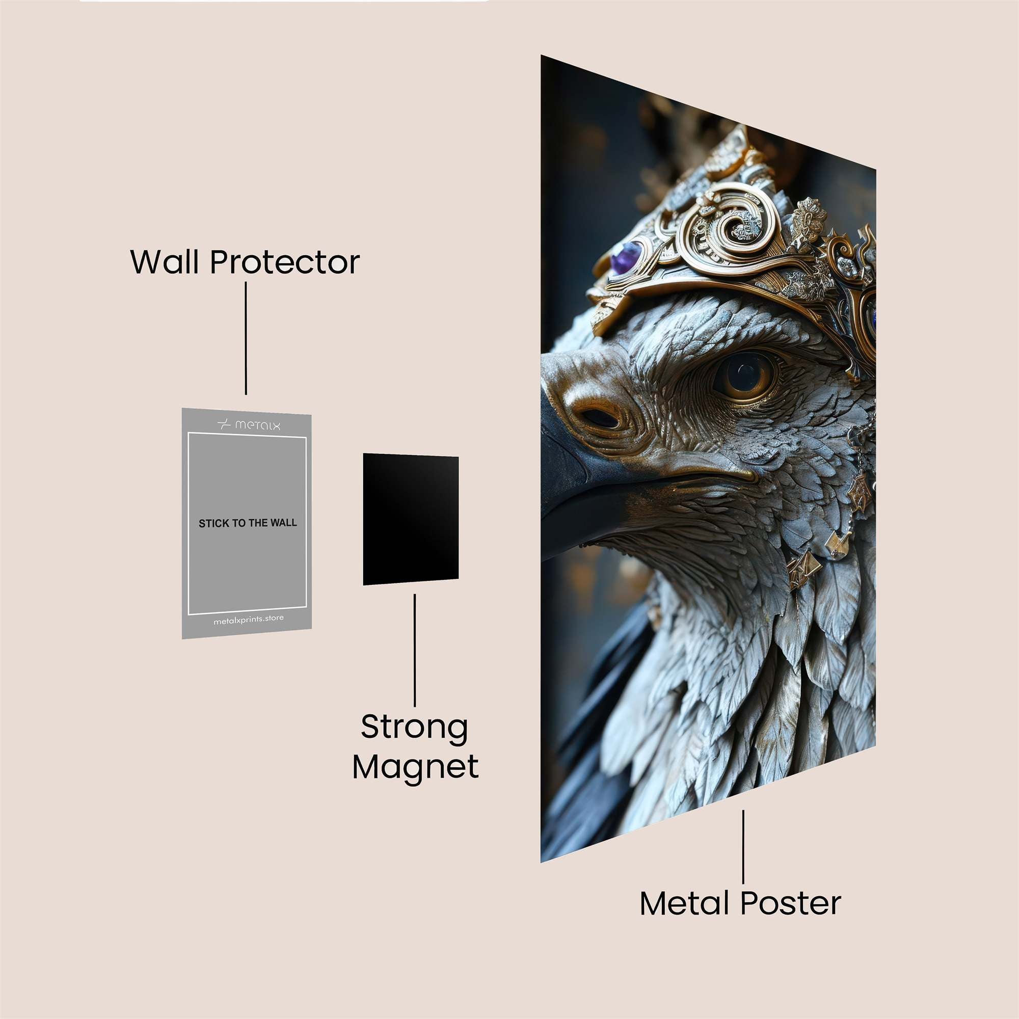 Imperial Majesty Safe Wall Magnetic / M