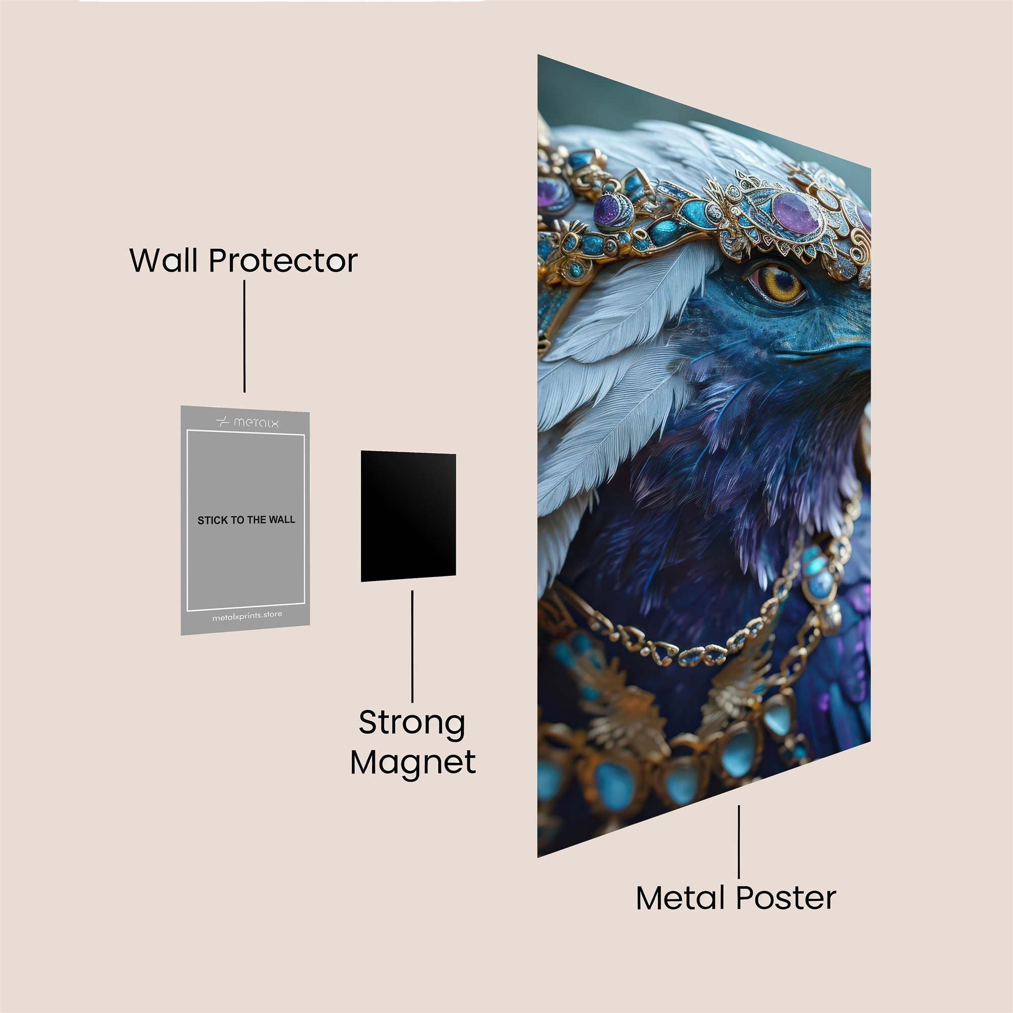 Regal Majesty Safe Wall Magnetic / M