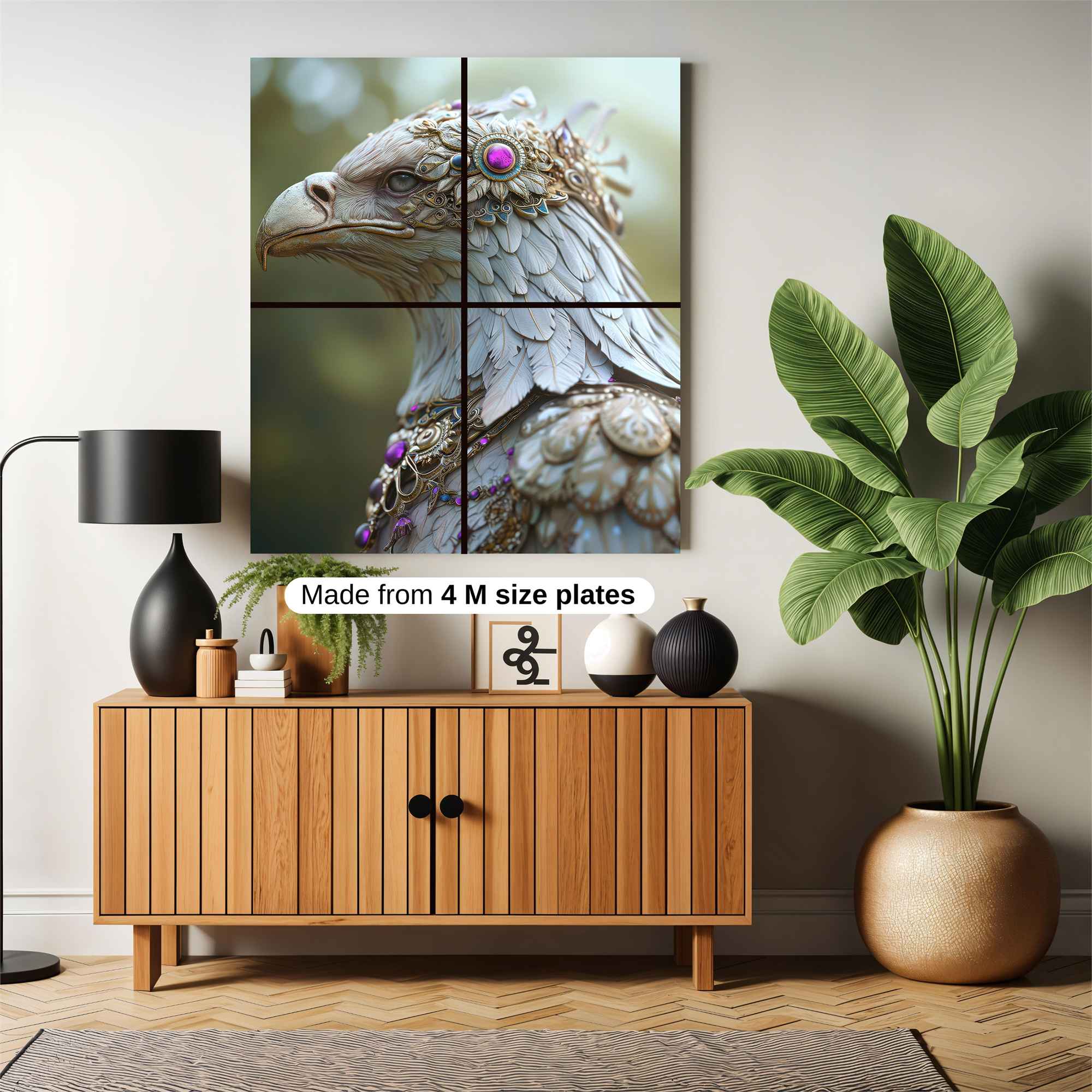 Majestic Ornamentation Safe Wall Magnetic / M