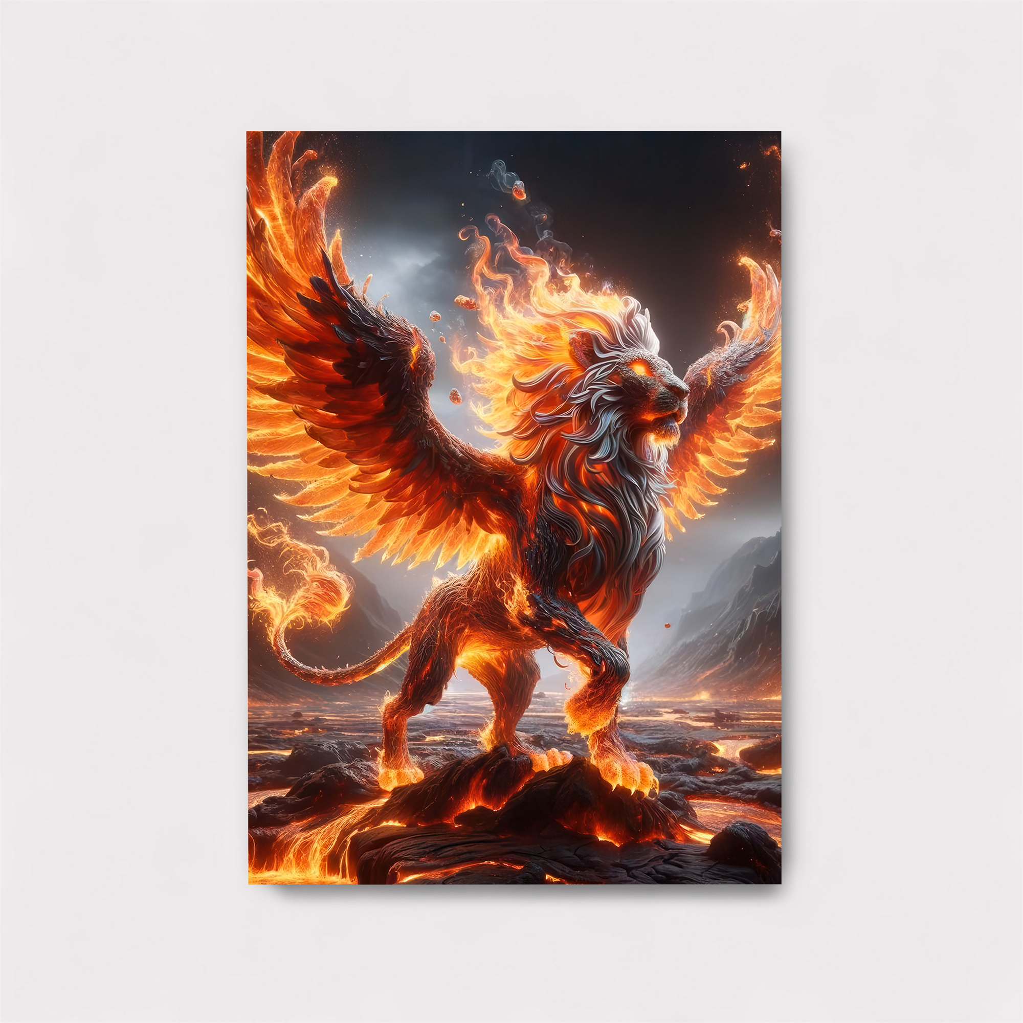 Inferno Majesty Safe Wall Magnetic / M