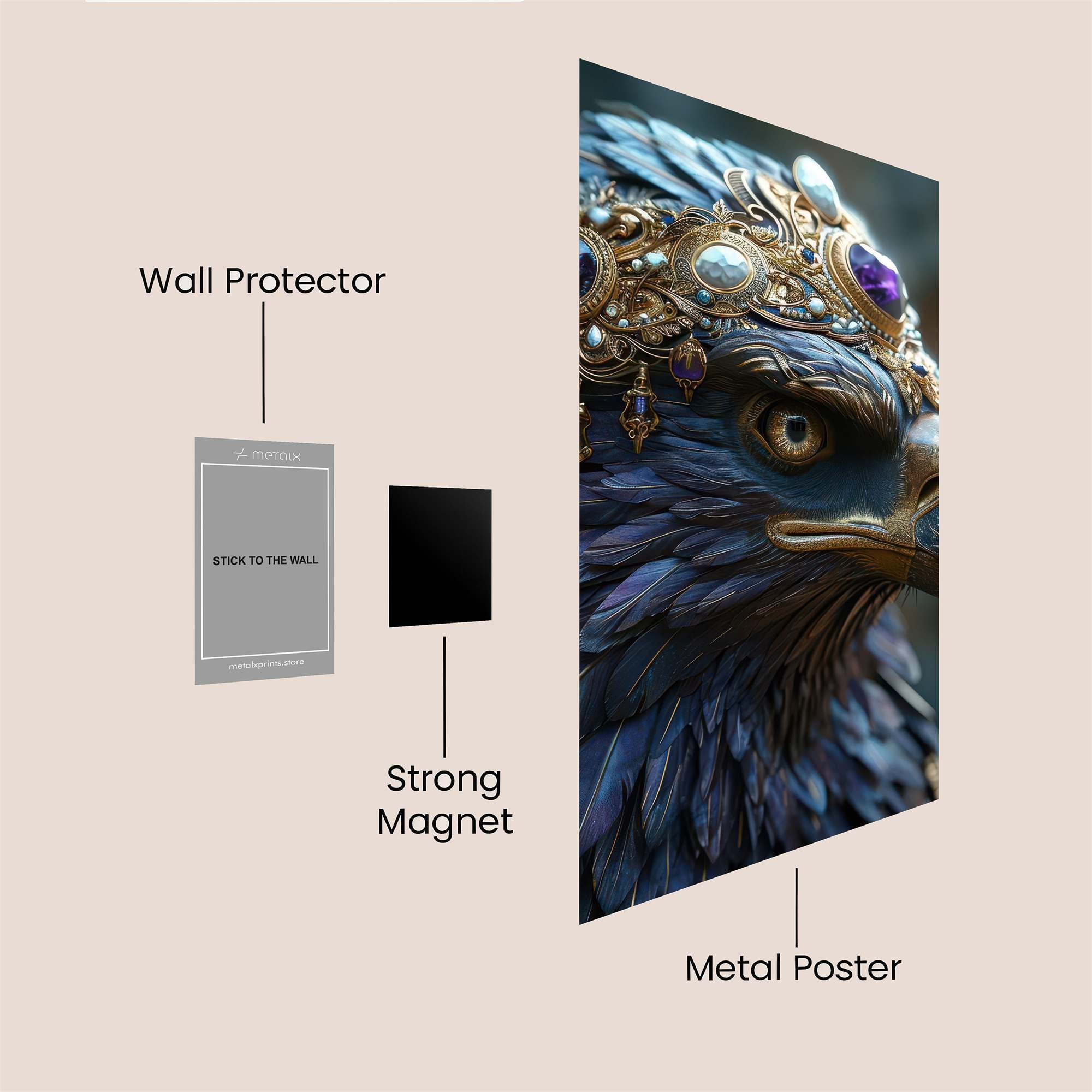 Regal Majesty Safe Wall Magnetic / M