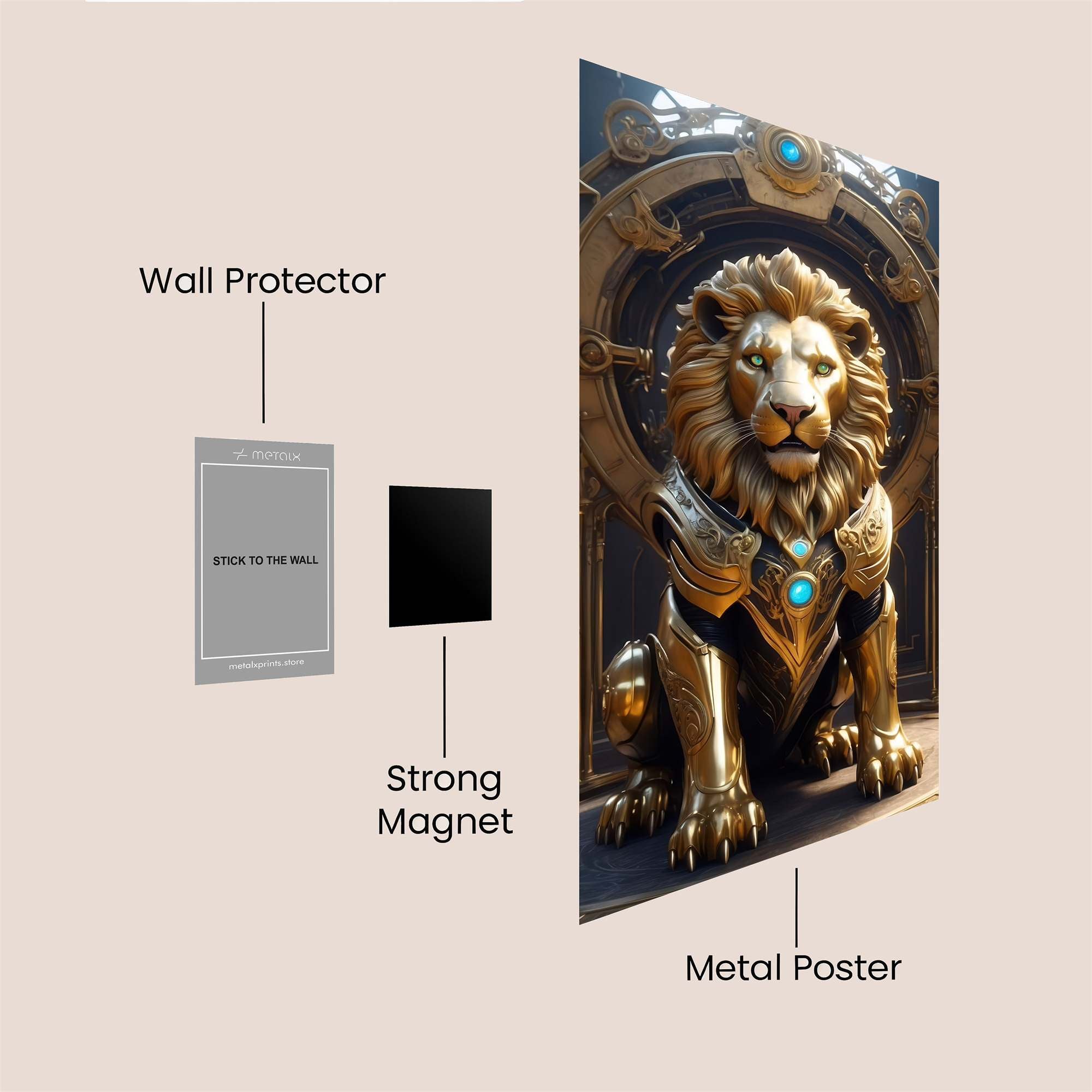 Regal Resonance Safe Wall Magnetic / M
